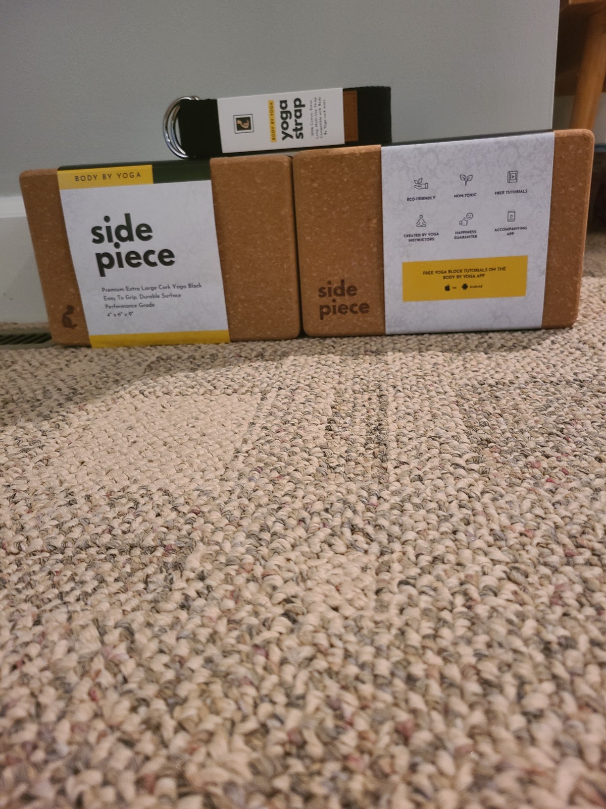 Body By Yoga Cork Yoga Blocks 2 Pack - Extra Thick 4