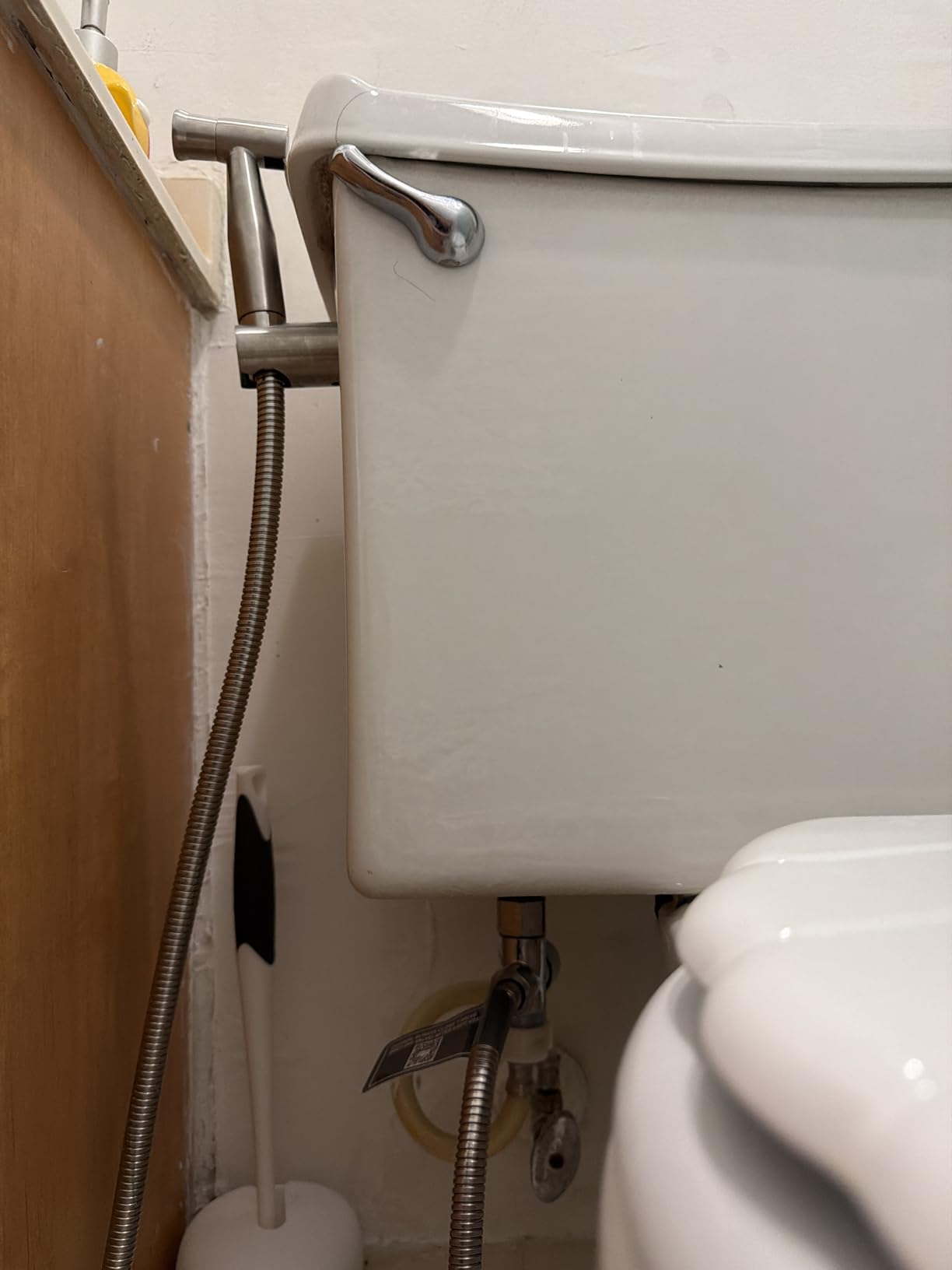 Purrfectzone Bidet Sprayer for Toilet, Handheld Sprayer Kit, Cloth Diaper Sprayer Set - Easy to Install - Stainless Steel customer photo 2