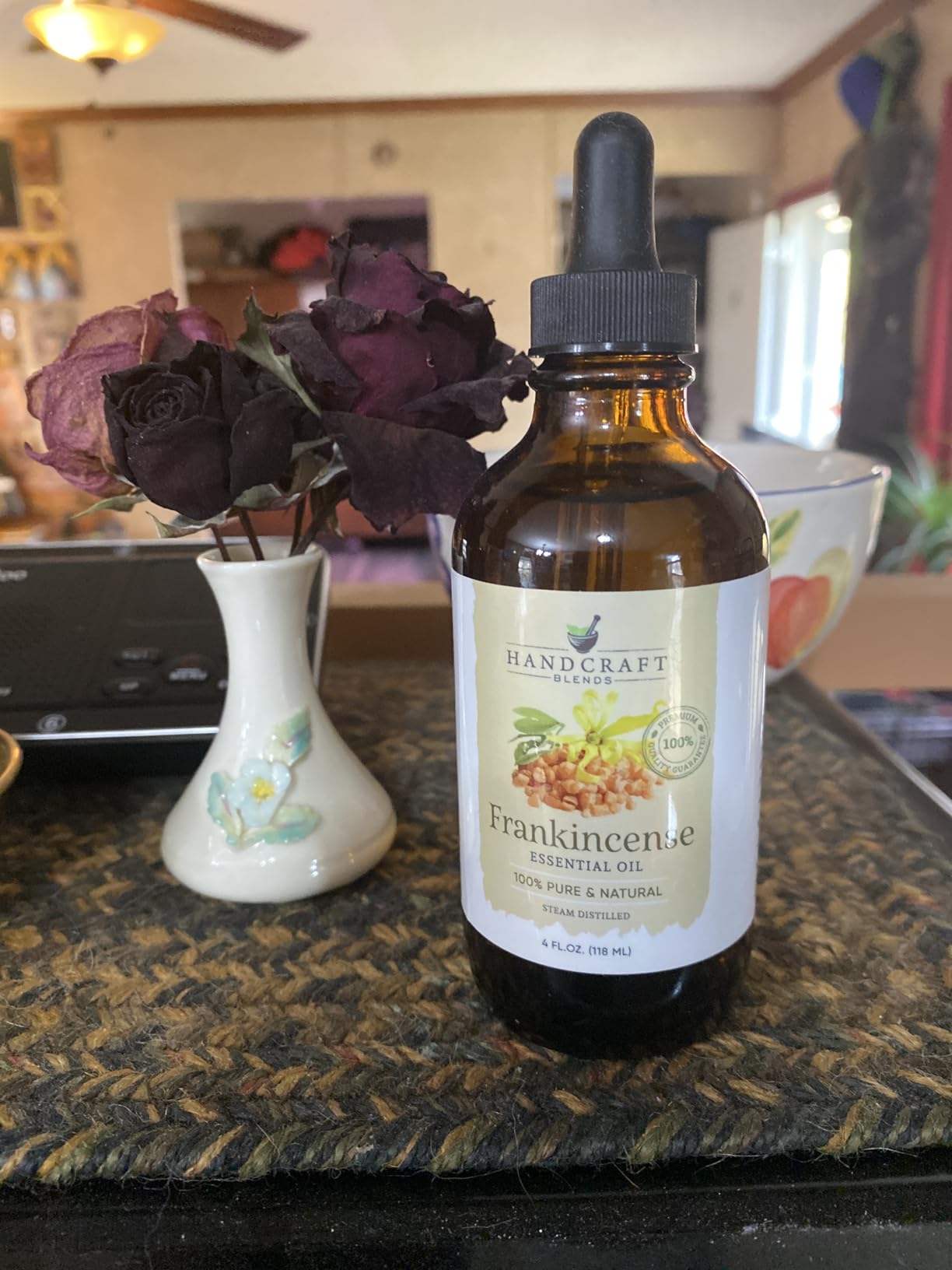 Handcraft Blends Frankincense Essential Oil - Huge 4 Fl Oz - 100% Pure and Natural - Premium Grade Essential Oil for Diffuser and Aromatherapy, Skin, Massage, Candle and Soap Making Fragrance customer photo 2