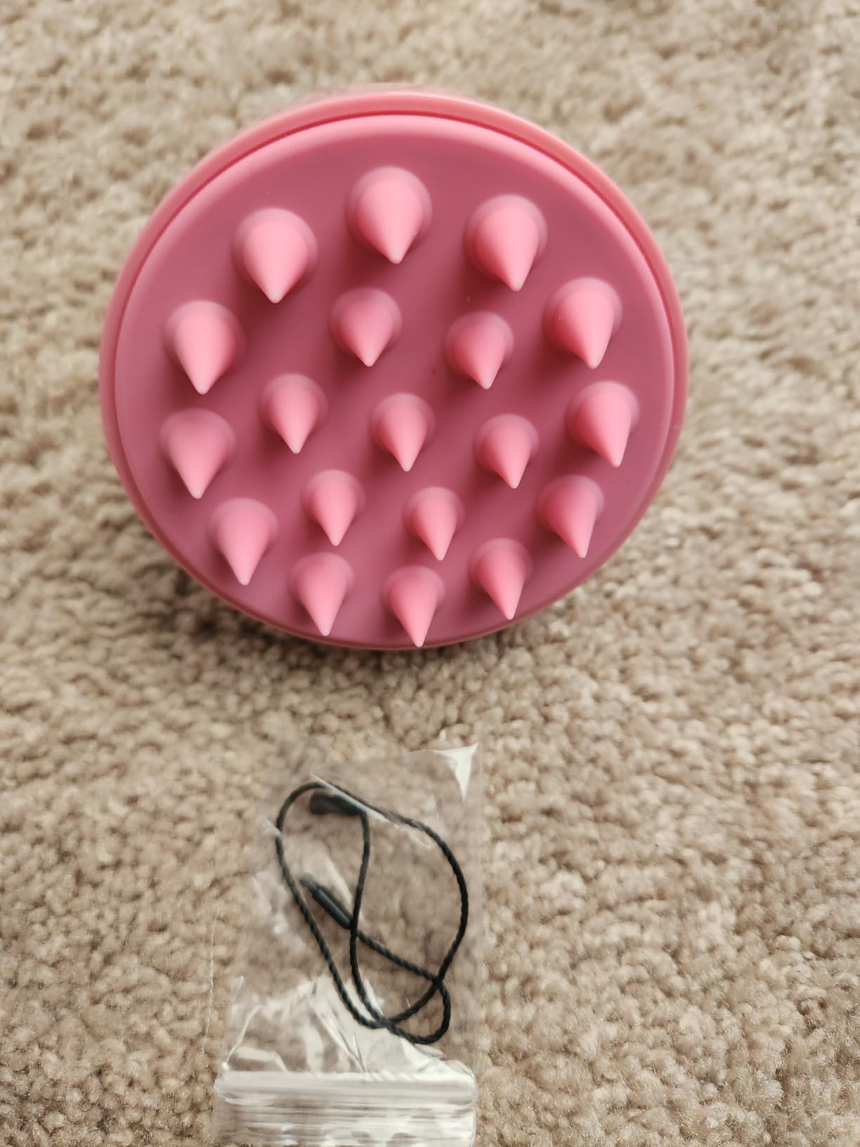 HEETA Scalp Massager Hair Growth, Soft Silicone Scalp Scrubber Shampoo Brush for Exfoliation, Dandruff Removal Head Massage Stress Relax, Wet & Dry Use customer photo 1