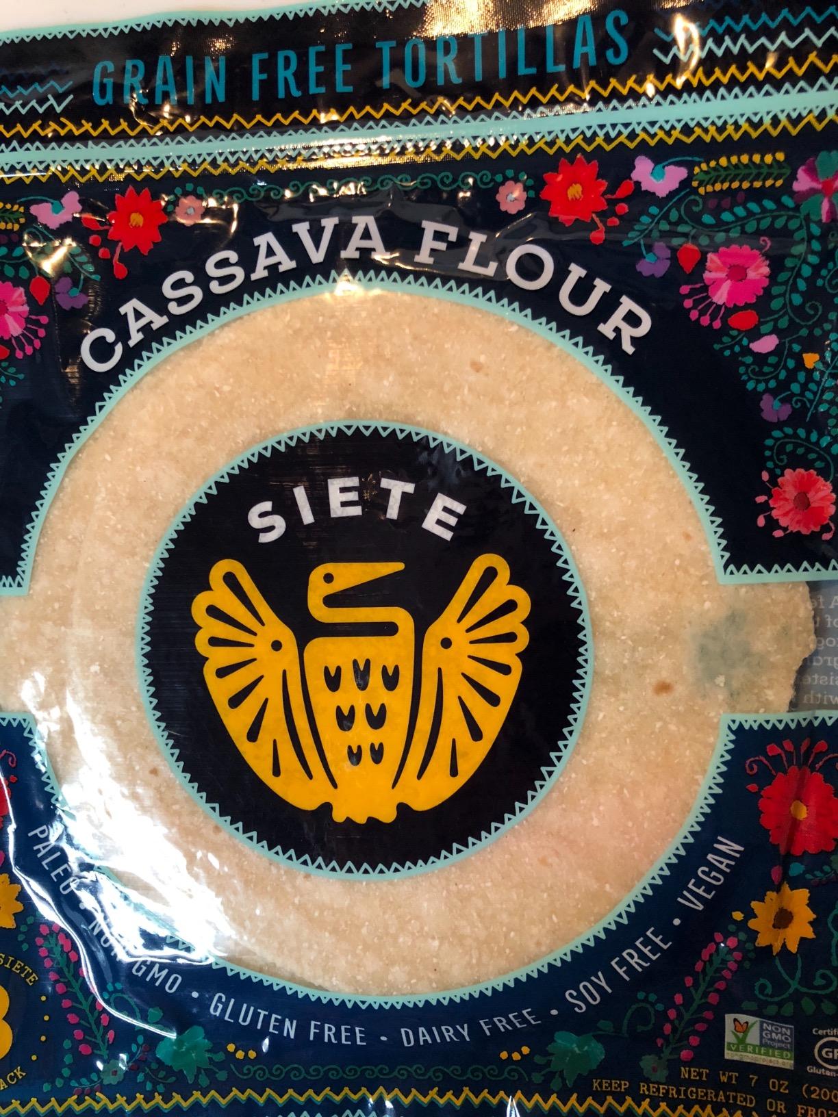Siete Cassava Grain Free Flour Tortillas. Vegan, Paleo and Gluten Free Tortillas. (1-Pack, 8 Tortillas) customer photo 2