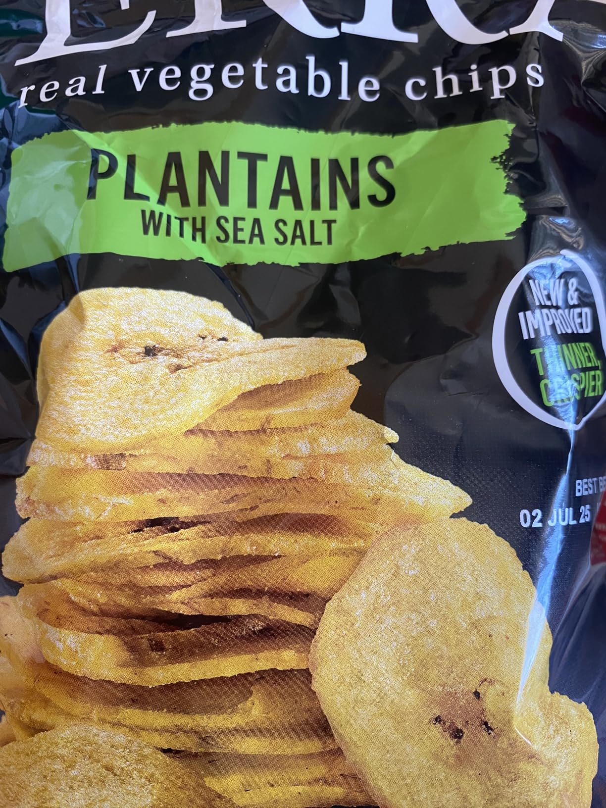 Terra Plantains Real Sea Salt Vegetable Chips, 5 oz customer photo 1