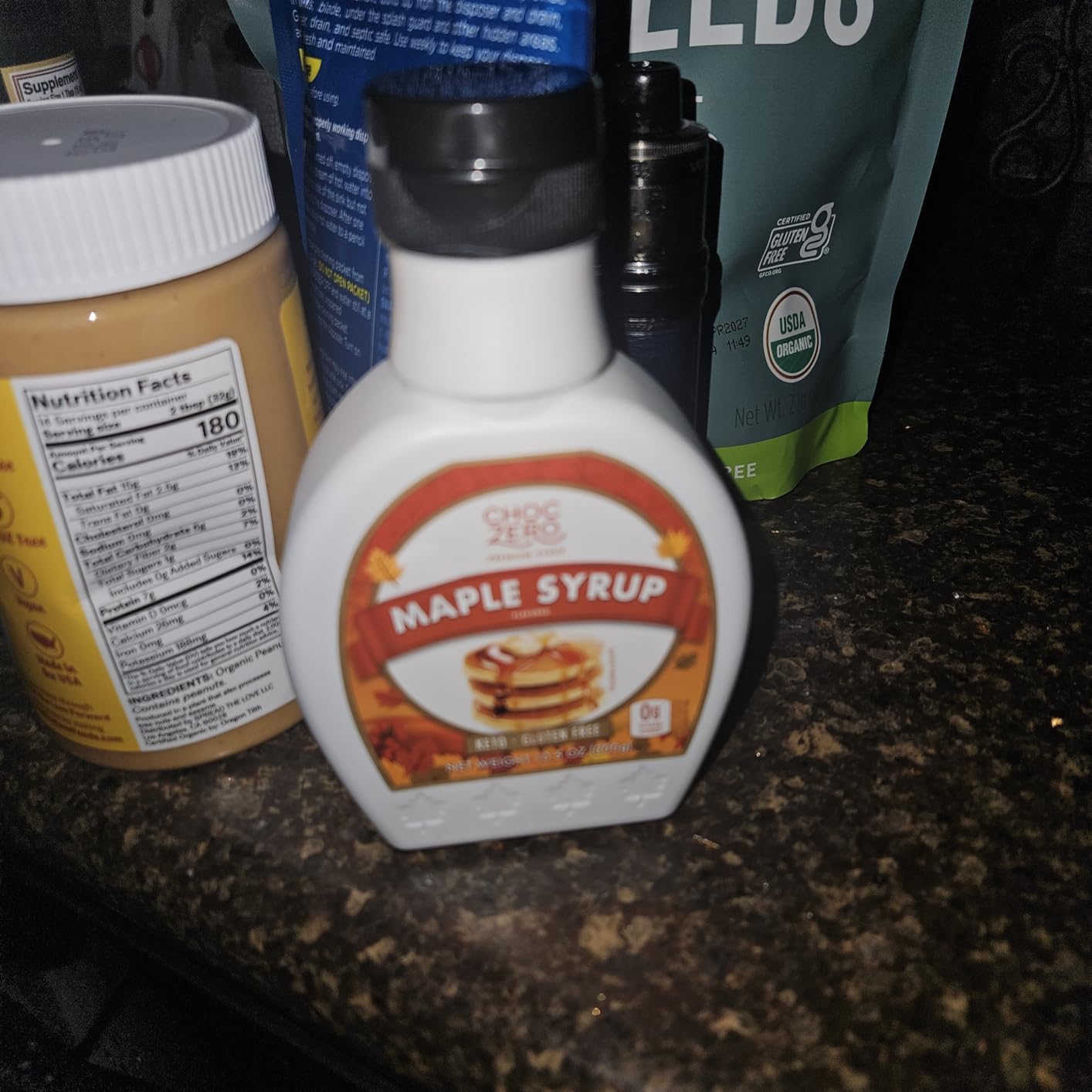 ChocZero Maple Syrup, Sugar Free Maple Syrup, No Sugar Alcohols, Keto Friendly, 10.5 oz Bottle customer photo 1