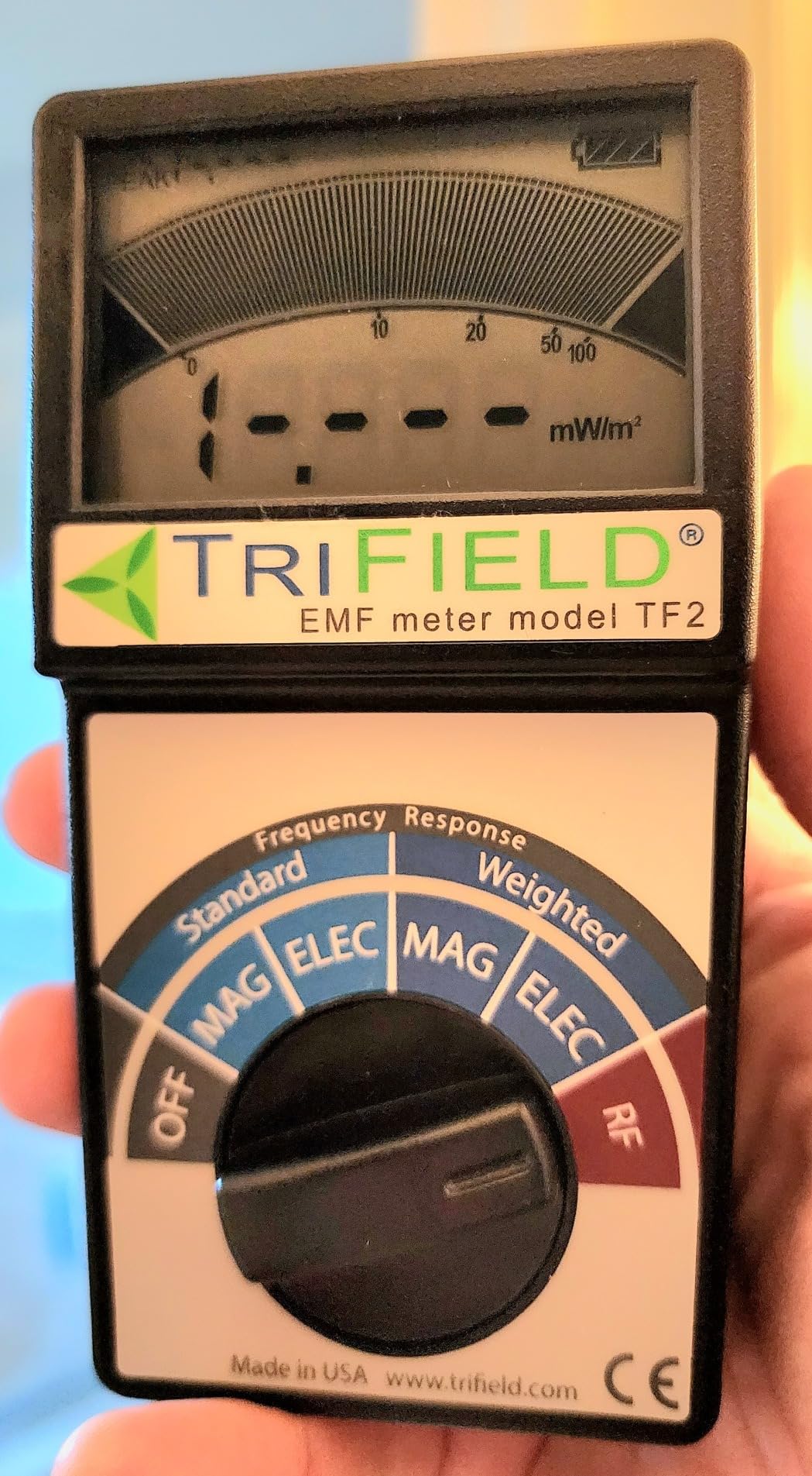 TriField EMF Meter Model TF2 - Made in USA - #1 Handheld EMF Detector for Magnetic/Electric/Radio Fields with Unlimited Free Support in The U.S. customer photo 1