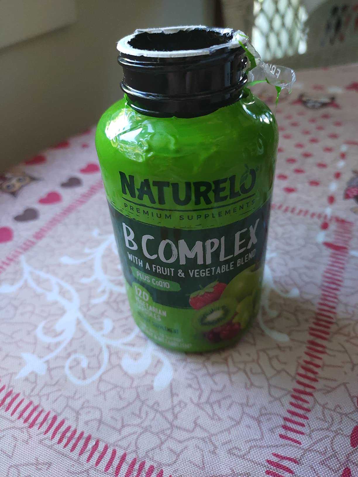NATURELO Vitamin B Complex, 120 Capsules, Vegan, CoQ10, Methyl Folate, Biotin, Fruit & Veg Blend, Supports Energy and Healthy Stress Response, Super B Complex Vitamins for Women and Men customer photo 2