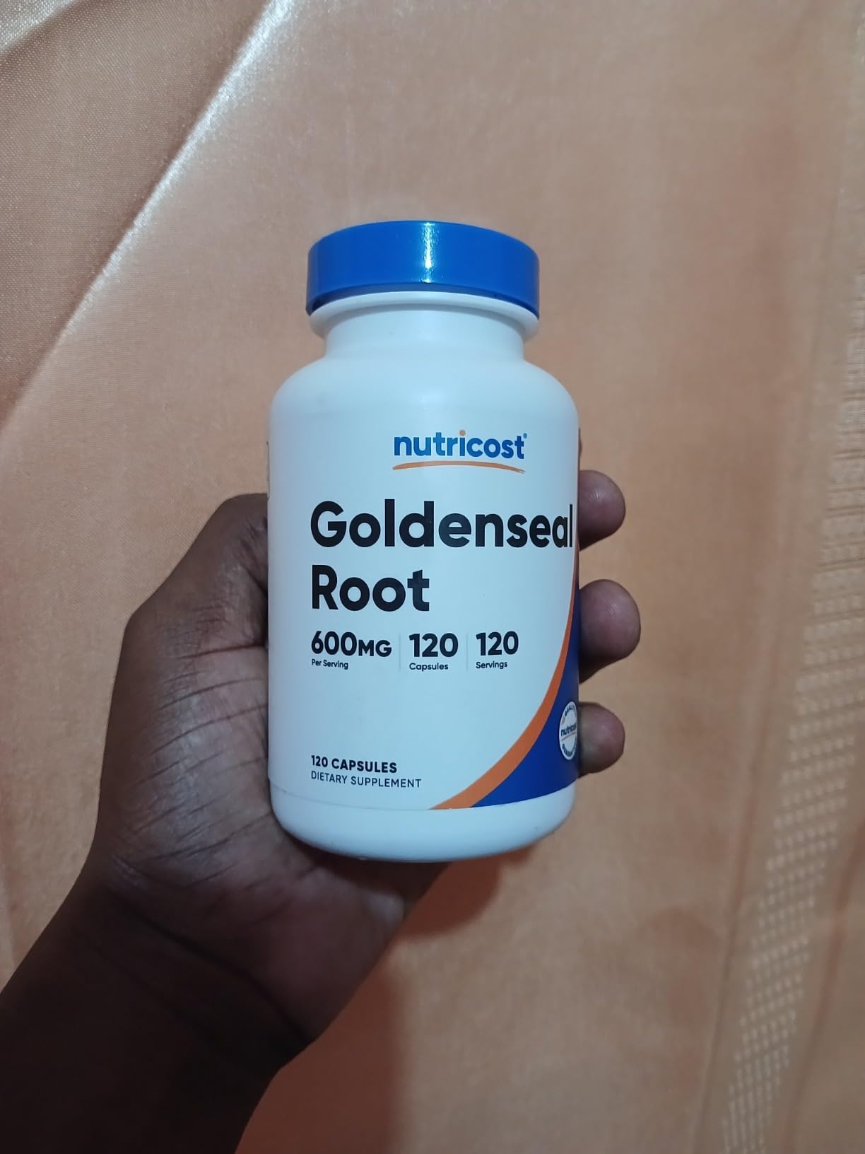 Nutricost Goldenseal Root 600mg, 120 Capsules - Non-GMO, Gluten Free, Vegetarian Capsules customer photo 1