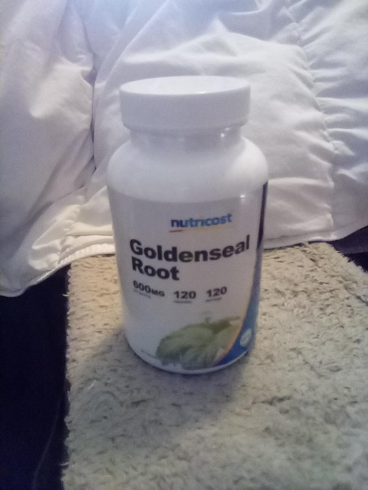 Nutricost Goldenseal Root 600mg, 120 Capsules - Non-GMO, Gluten Free, Vegetarian Capsules customer photo 2