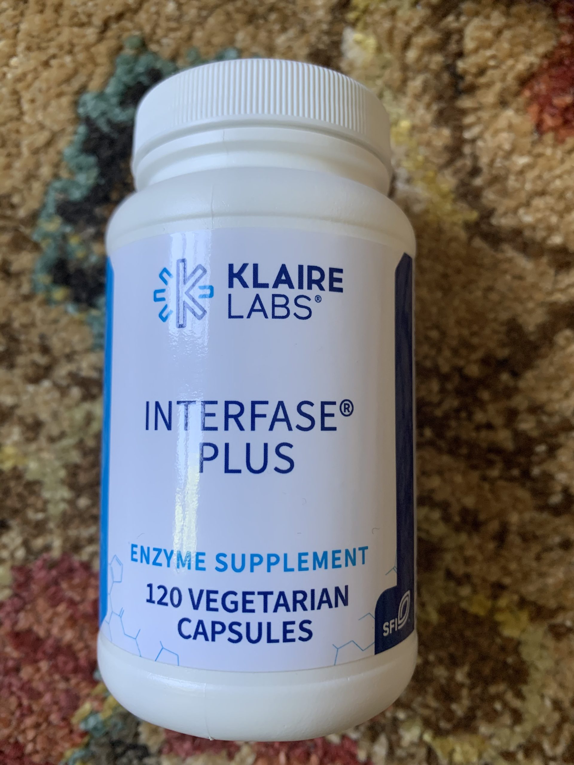 Klaire Labs SFI Health Interfase Plus - Enzyme Combination to Disrupt Biofilm Matrix + EDTA - Gastrointestinal System, Gut Flora, Biofilm & Detox Support (60 Capsules) customer photo 1