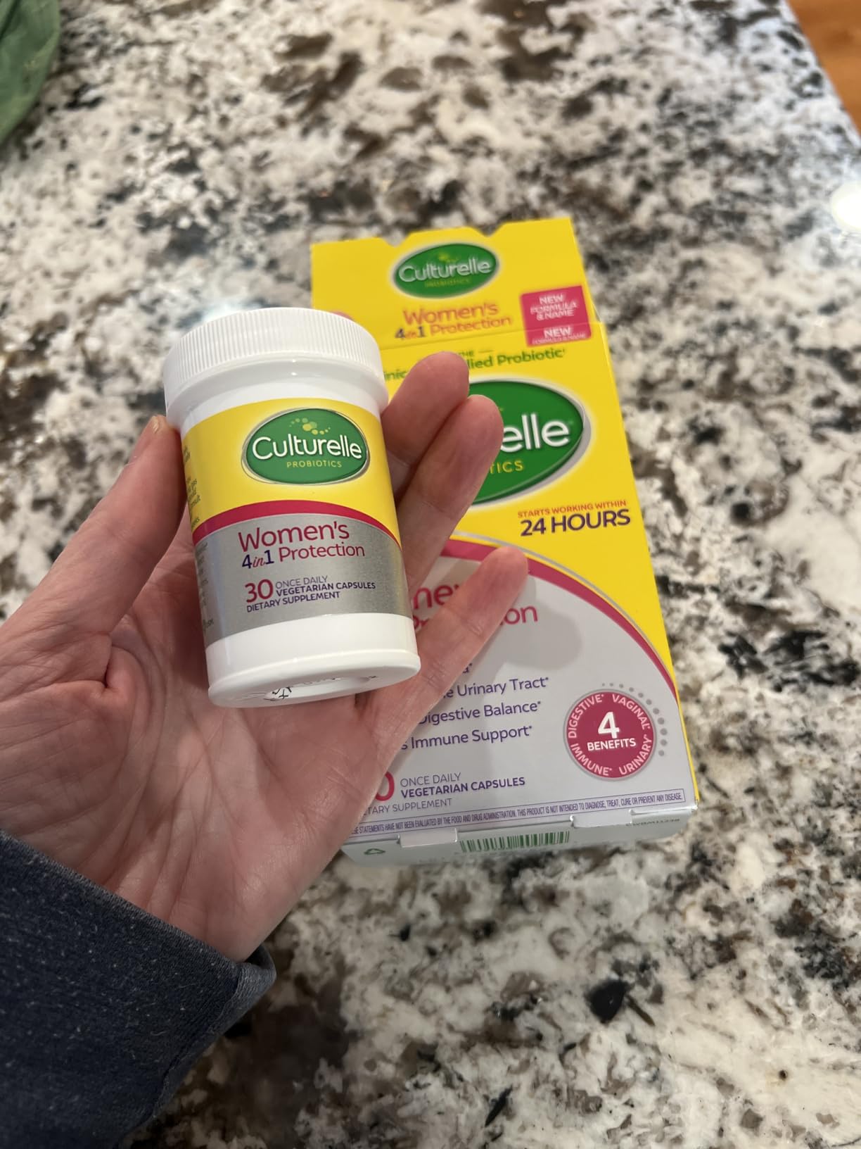 Culturelle Probiotics for Women with Prebiotics - 4-in-1 for Vaginal, Digestive, Urinary & Immune Health - pH Balance, Bloating & Gas Relief - Daily Vegetarian Capsules, Non-GMO - 30 Count customer photo 2