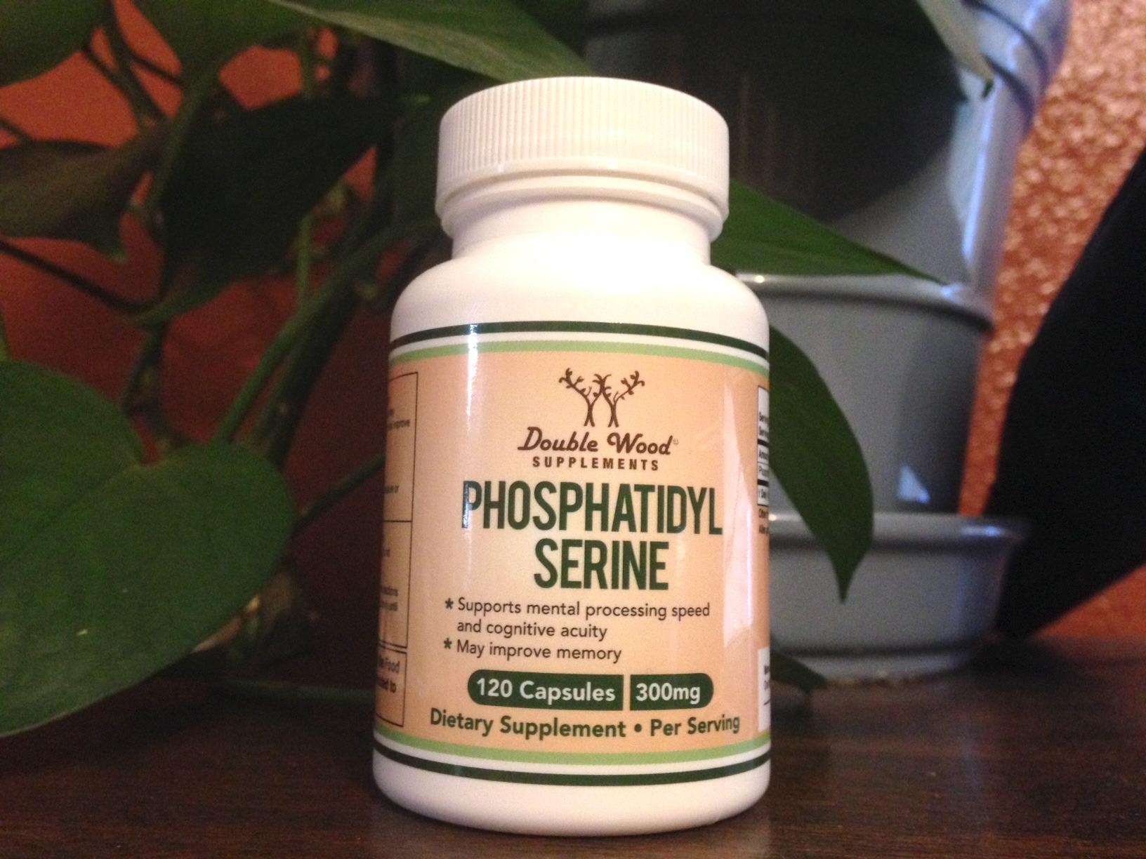 PhosphatidylSerine Supplement 300mg Per Serving, 120 Capsules (Phosphatidyl Serine Complex) by Double Wood customer photo 1