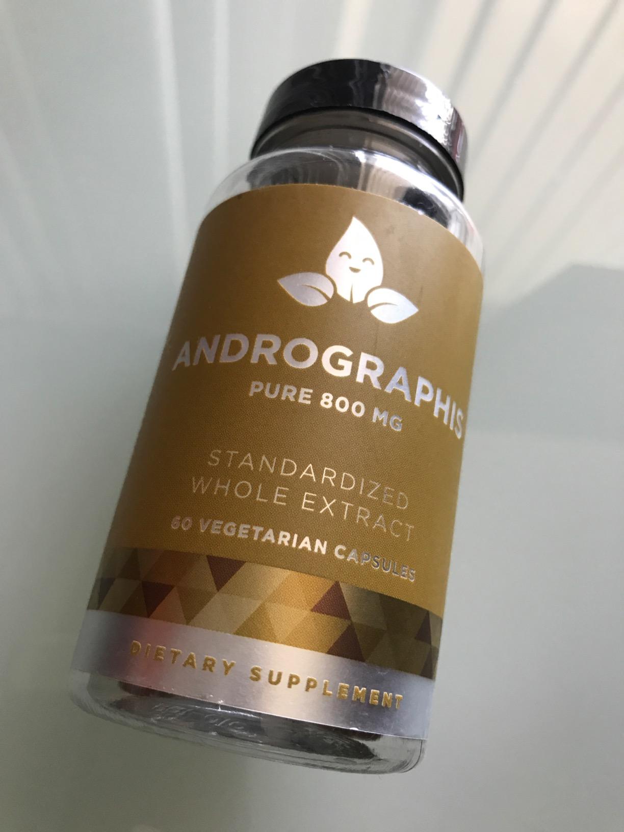 Eu Natural A+ Armor Andrographis Pure 800 Mg - Healthy Immune System Function, Physical Wellness, Potent Strength for Seasonal Protection - Full-Spectrum & Standardized - 60 Vegan Soft Capsules customer photo 2