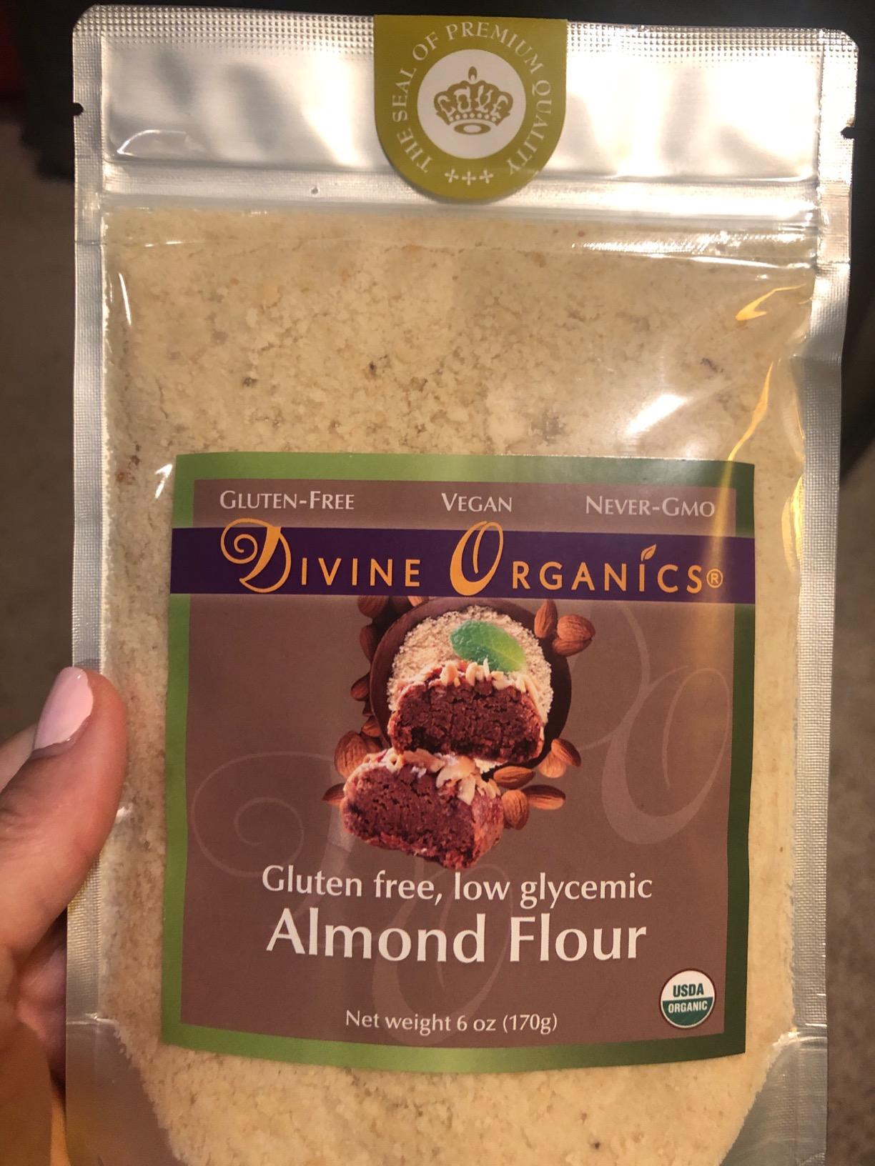 16 oz Organic Almond Flour Powdered Gluten Free Low Glycemic Non-GMO by Divine Organics customer photo 2