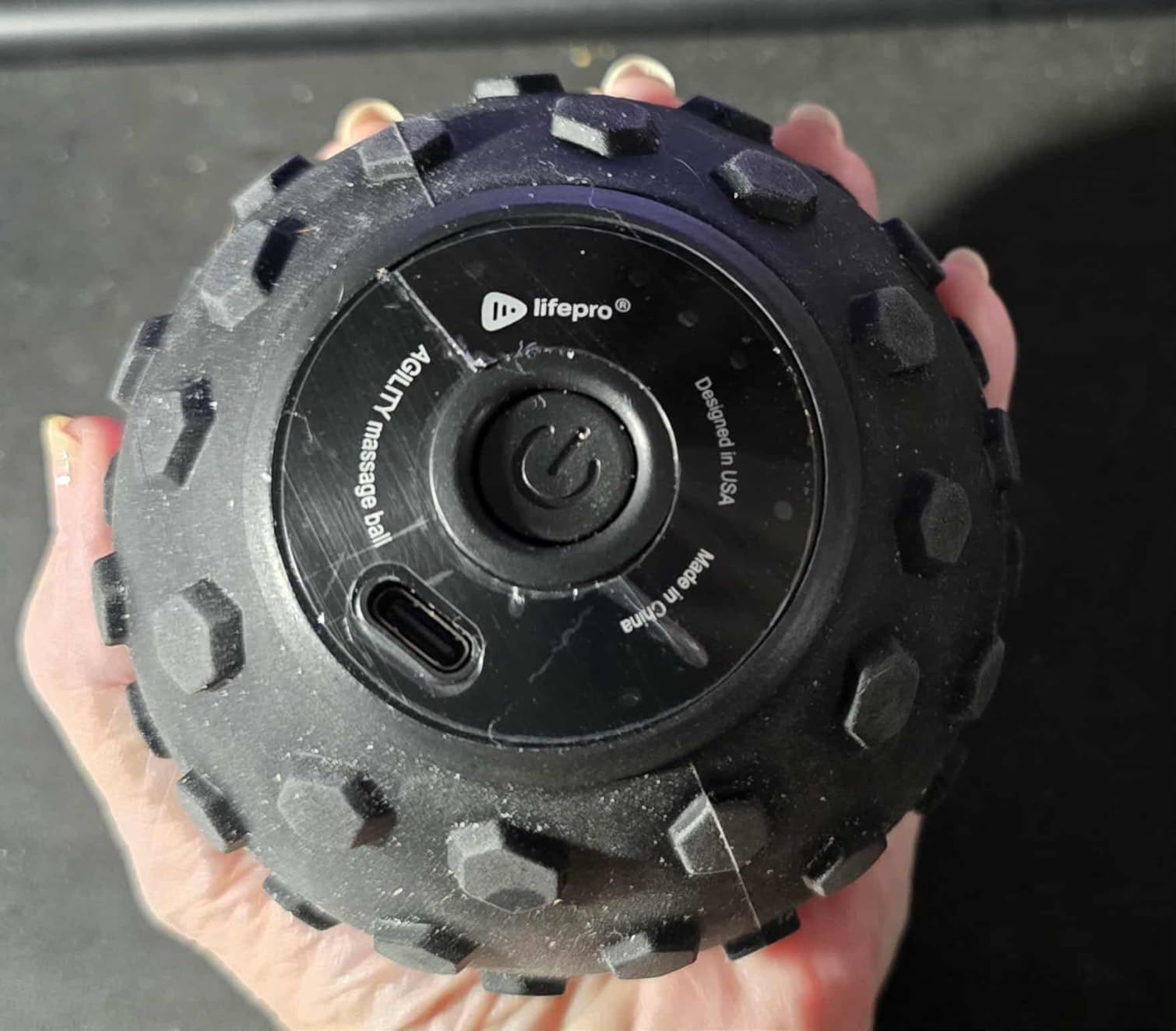 LifePro Surger Vibrating Foam Roller - Electric 4-Speed Deep Tissue Massager with Built-in Timer - Full Body Massage and Comfort for Back, Legs or Lats customer photo 2