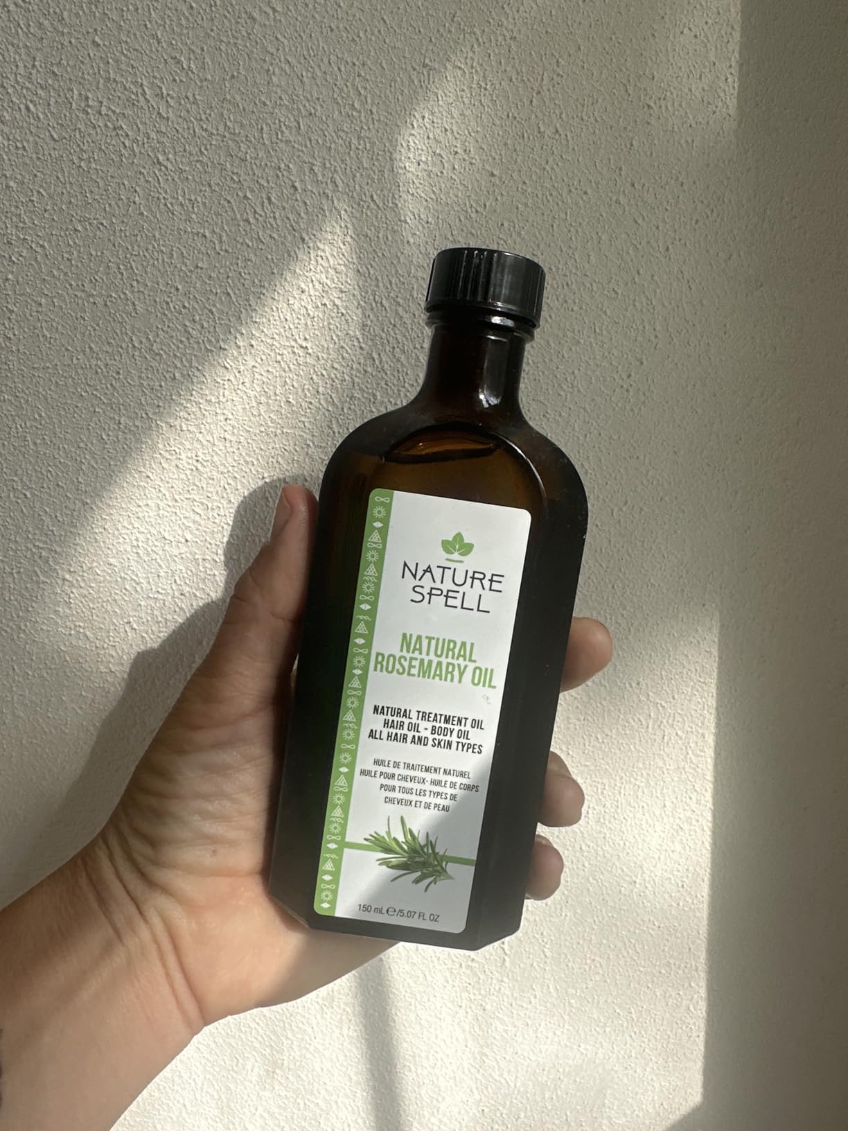 Nature Spell Rosemary Oil For Hair Growth, Pre-Diluted Hair & Scalp Oil Nourishes Dry, Damaged Hair, For Women & Men, 5.07 Fl Oz customer photo 1