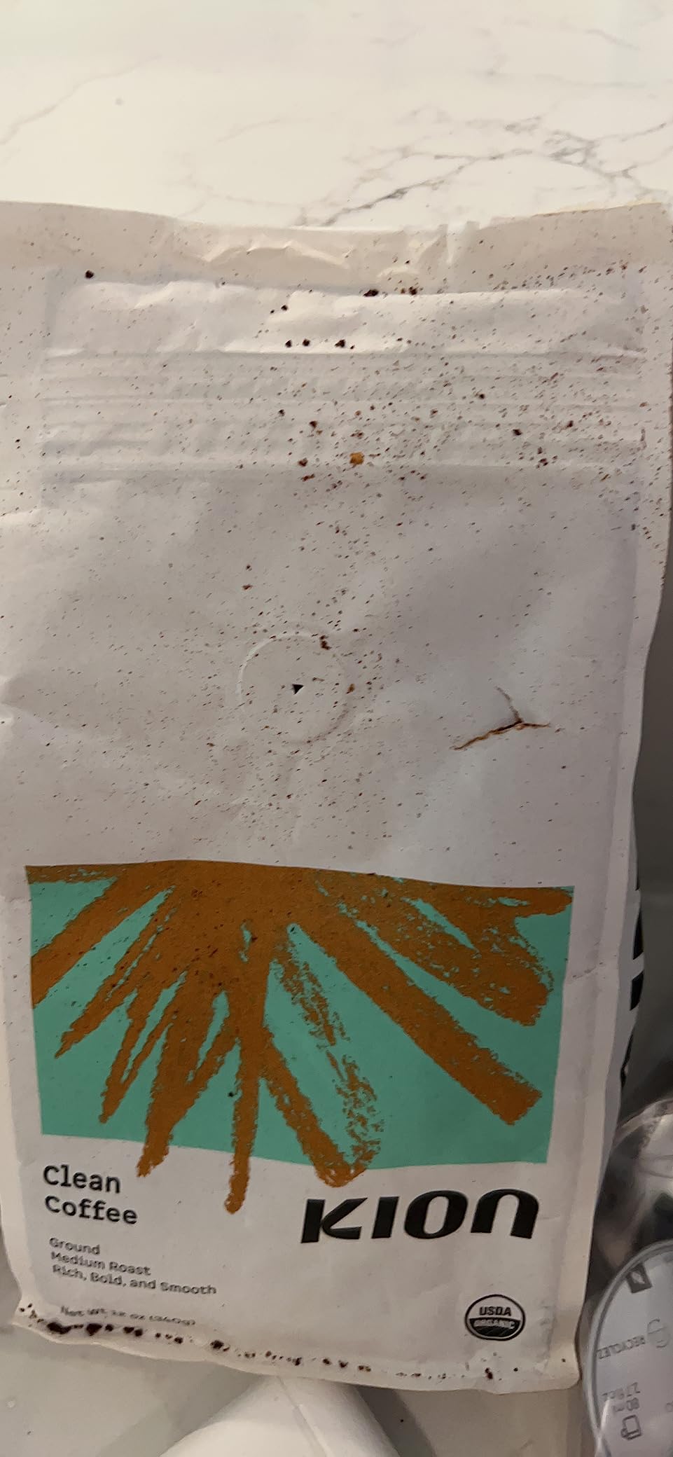 Kion Organic Ground Coffee, Tested for Toxins, Ethically Sourced, Rich, Bold, and Smooth, Medium Roast 12 Oz (1 Pack) customer photo 1