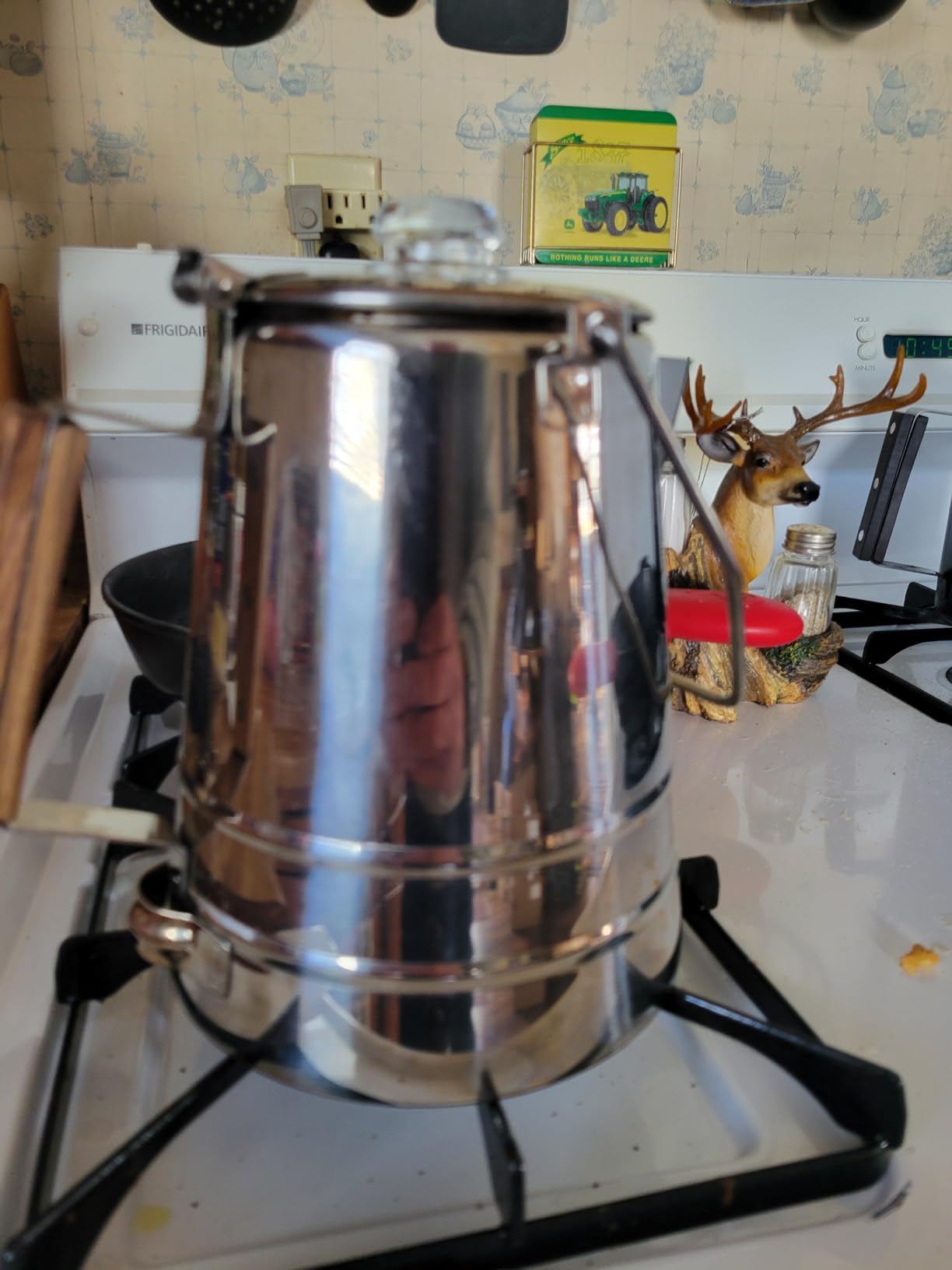 COLETTI Butte Coffee Percolator Camping - Percolator Coffee Pot, NO Aluminum or Plastic [14 Cup] customer photo 1