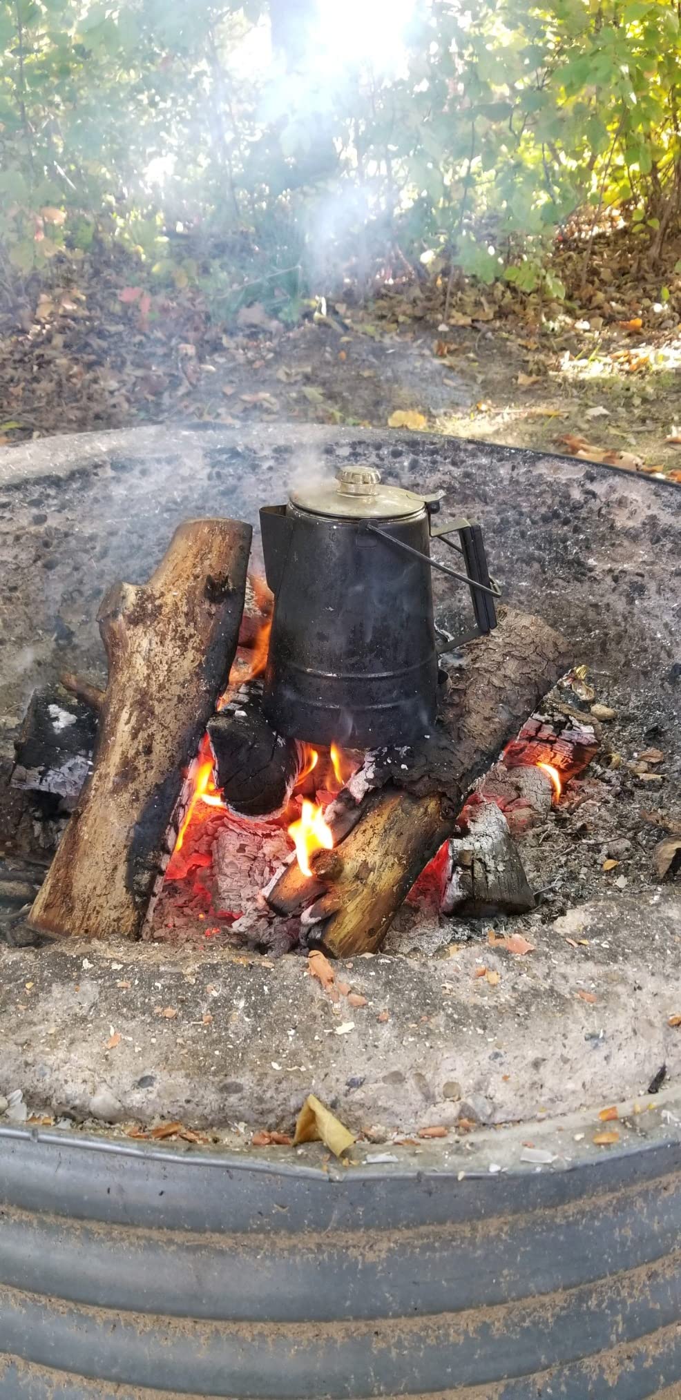 COLETTI Butte Coffee Percolator Camping - Percolator Coffee Pot, NO Aluminum or Plastic [14 Cup] customer photo 2