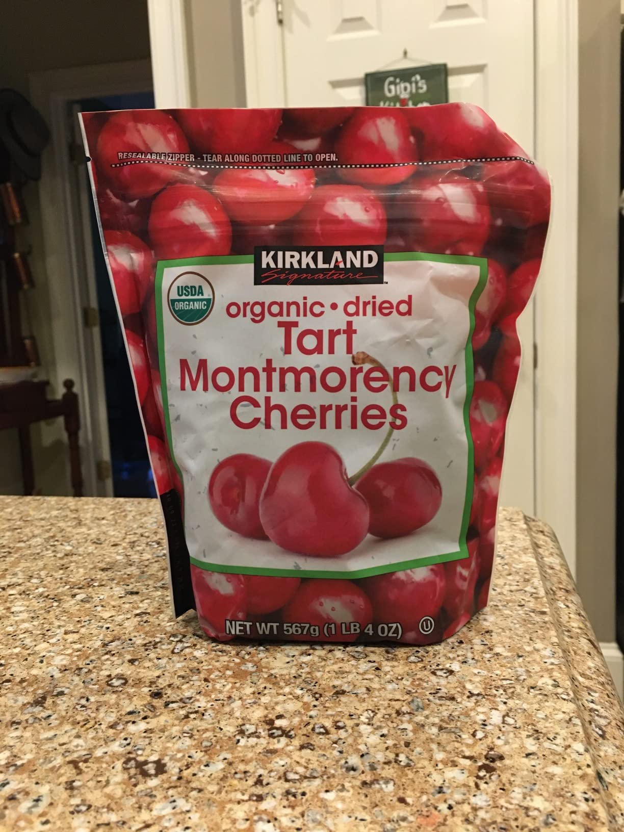 Kirkland Signature Organic Dried Cherries, 20 Ounce customer photo 1