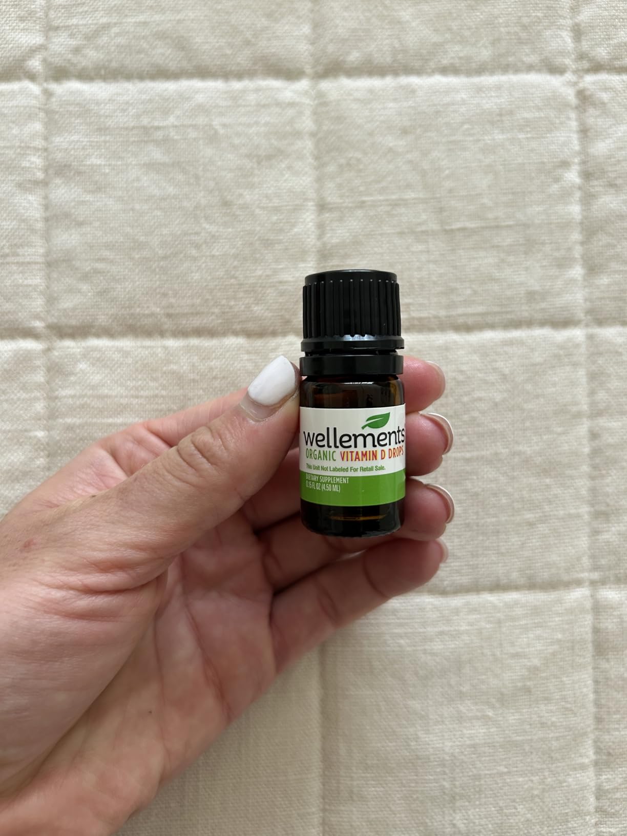 Wellements Baby Organic Vitamin D Drops for Infants & Toddlers (90-Day Supply) - Certified Newborn+ Liquid Vitamin D3 Drops, Support Healthy Growth & Bone Development 400 IU per Drop (1 Drop Daily) customer photo 2