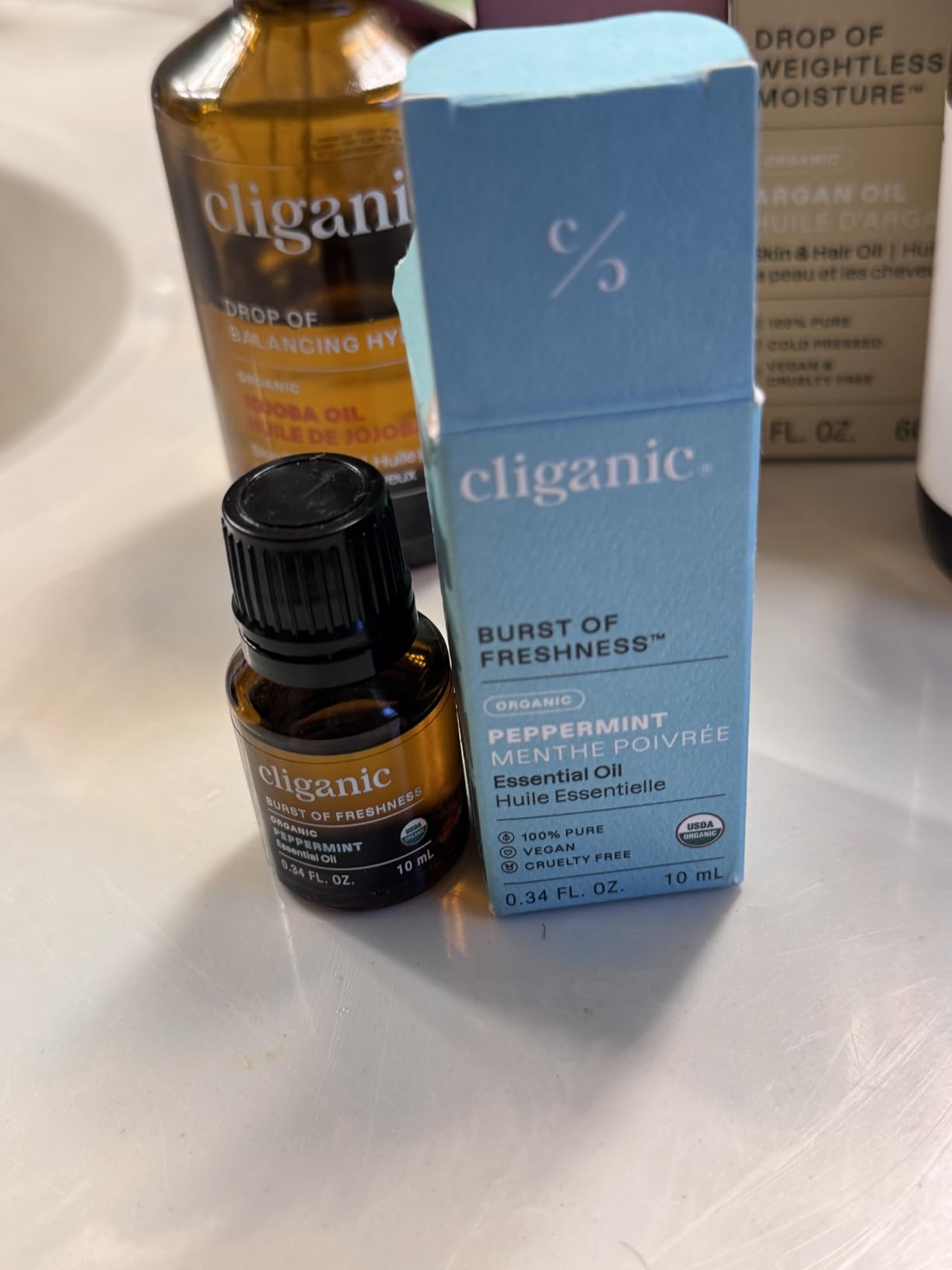 Cliganic Organic Frankincense Essential Oil - Boswellia Serrata, 100% Pure Natural Undiluted, for Aromatherapy | Non-GMO Verified customer photo 1