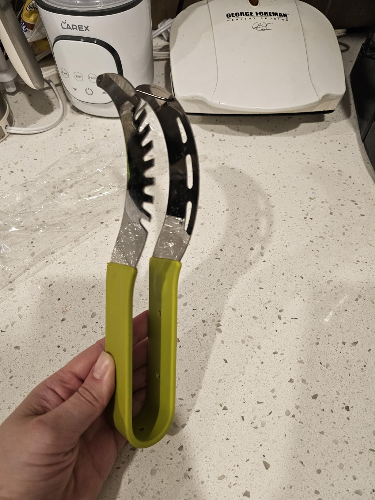 Avocado Slicer Tool 3 in 1 - Food-Grade Plastic Cutter, Peeler & Pit Remover for Easy Slicing, Scooping & Quick Food Prep - Easy to Use Avocado Peeler Tool | Durable Ergonomic Design Kitchen Gadget customer photo 2