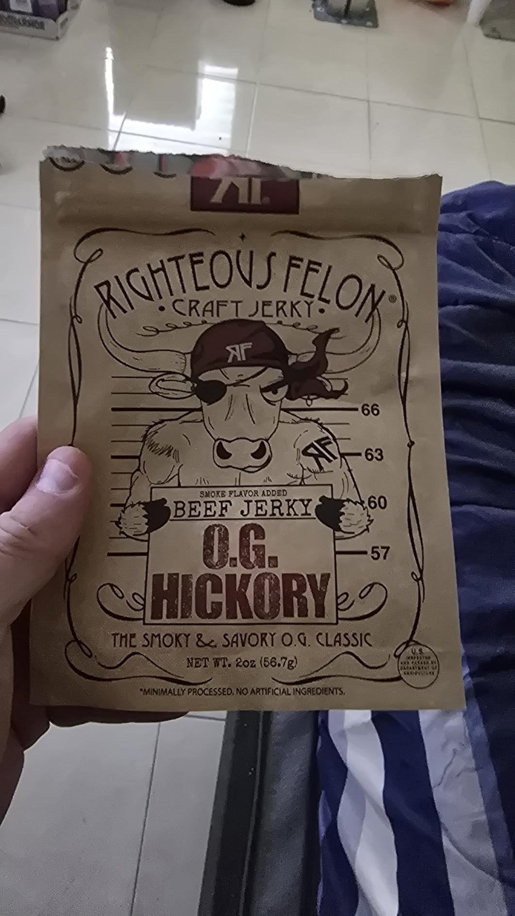 Righteous Felon Beef Sticks Jerky Variety Pack, 8 Flavor Sampler Gift Box customer photo 1