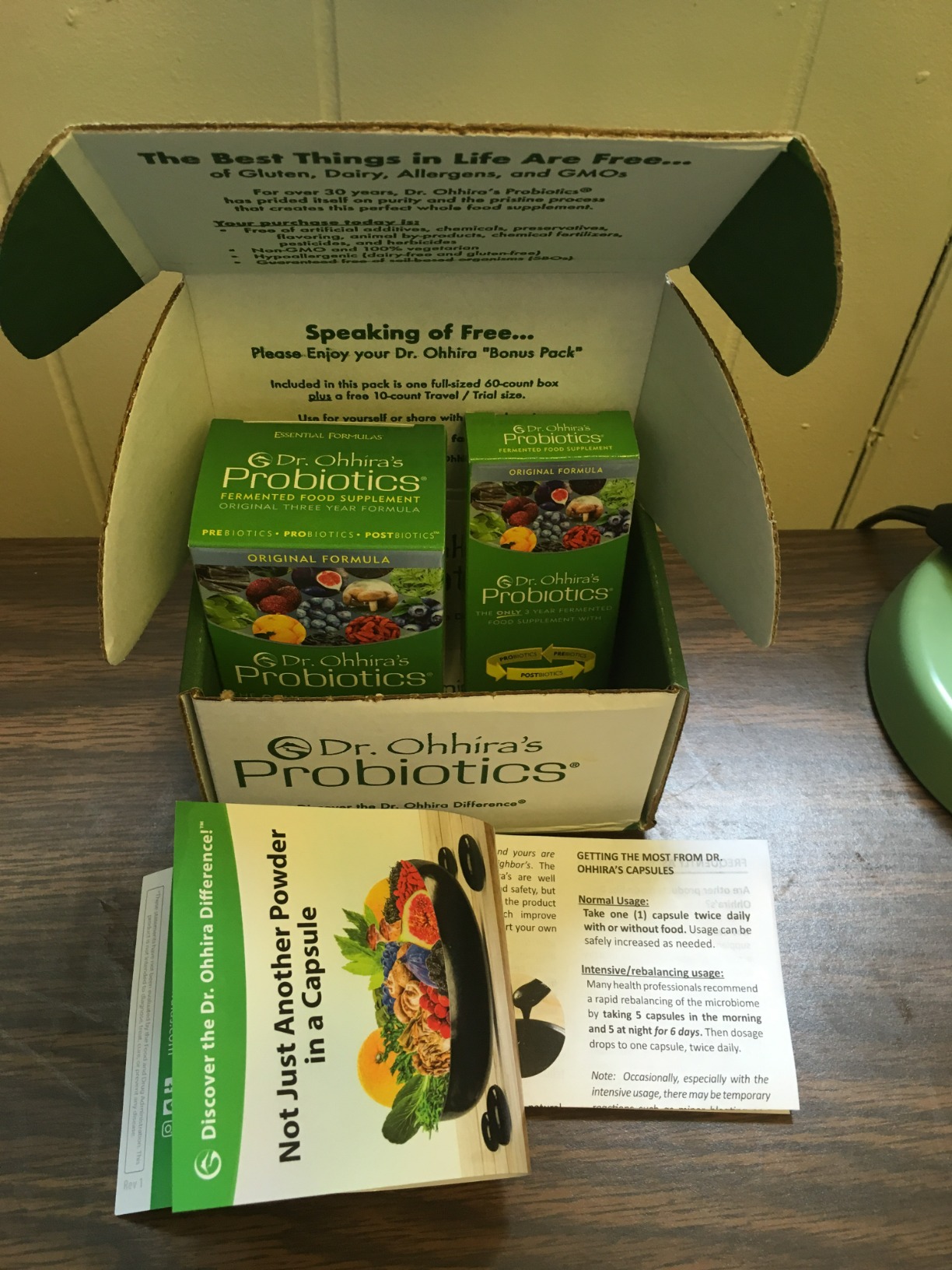 Dr. Ohhira's Probiotics, Original Formula, 60 Caps with Bonus 10 Capsule Travel Pack - 13 Probiotic Strains with Prebiotics and Postbiotics customer photo 2