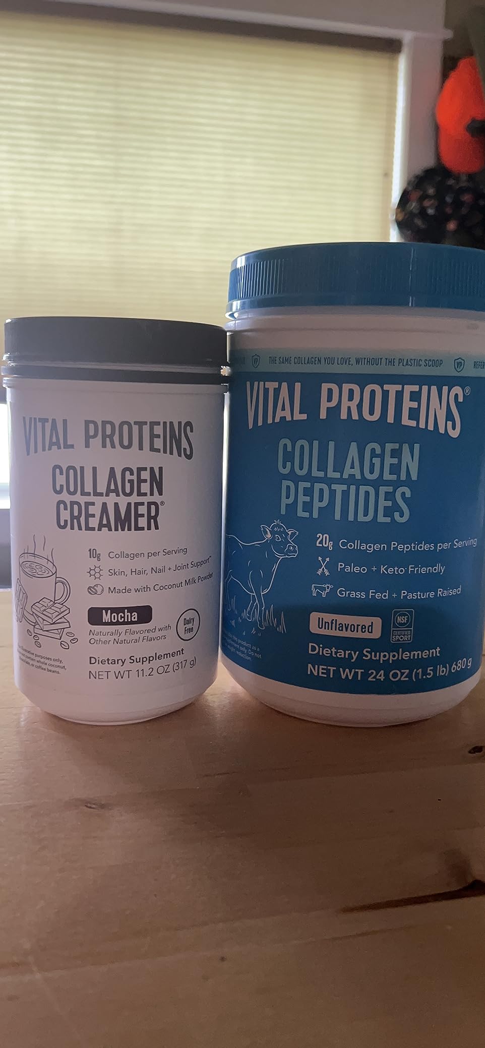 Vital Proteins Collagen Peptides Powder - Vanilla Protein Coffee Creamer for Hair, Skin & Nails Support customer photo 2