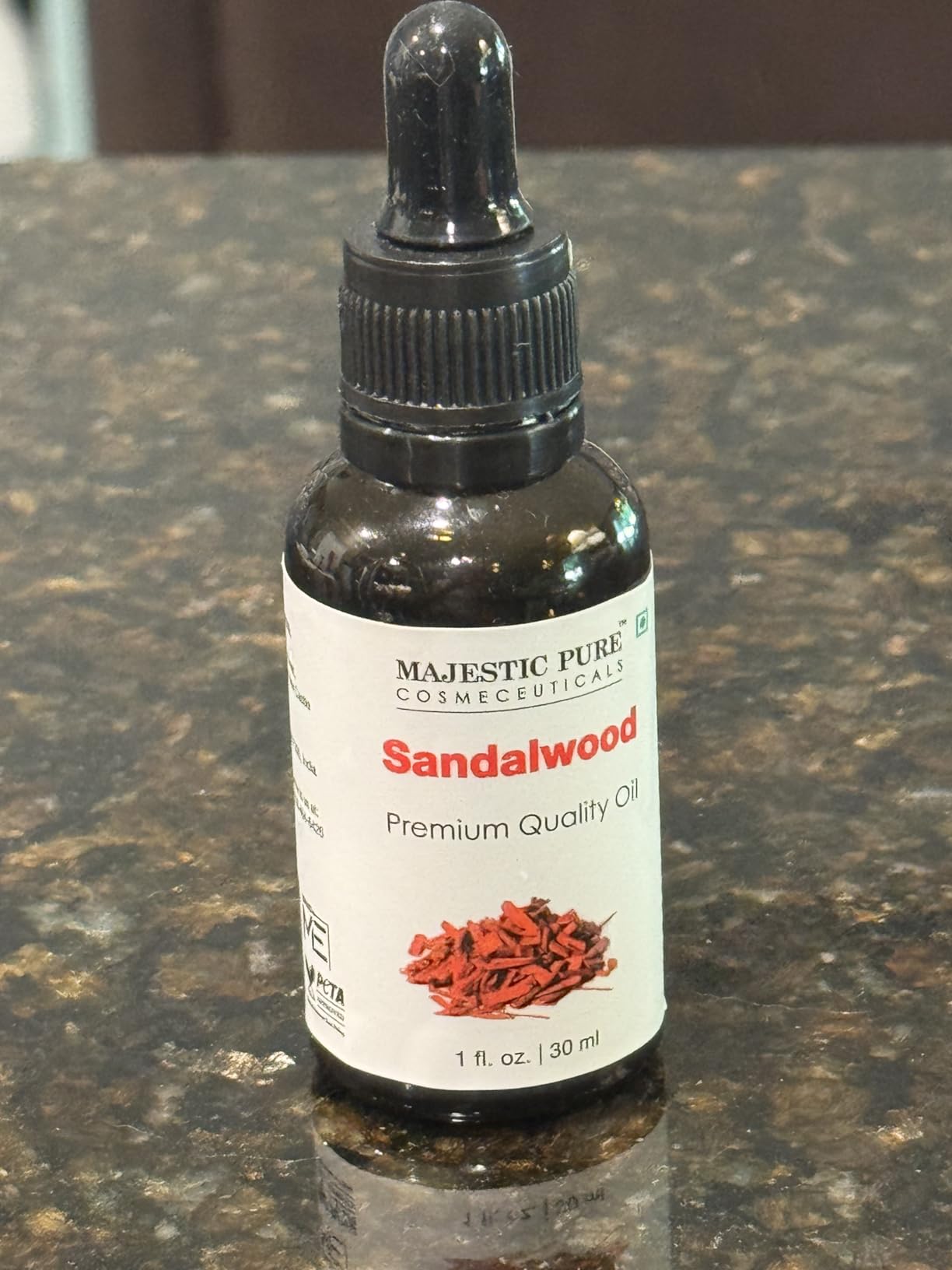 Majestic Pure Essential Oil with Glass Dropper - 100% Pure and Natural - Essential Oils for Diffuser, Aromatherapy, Soap and Candle Making, Sandalwood Essential Oil, Sandalwood Oil, 1 Fl Oz customer photo 1