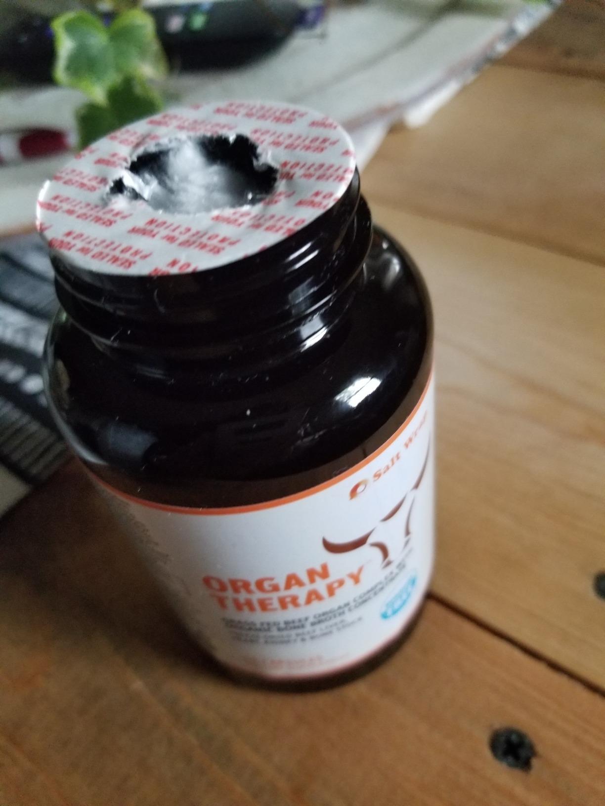SaltWrap Organ Therapy - Grass Fed Beef Organ Meat Complex Supplement with Organic Bone Broth Concentrate (Beef Liver, Heart, Kidney and Bone Broth Capsules with BioPerine) Desiccated, 90 Capsules customer photo 1