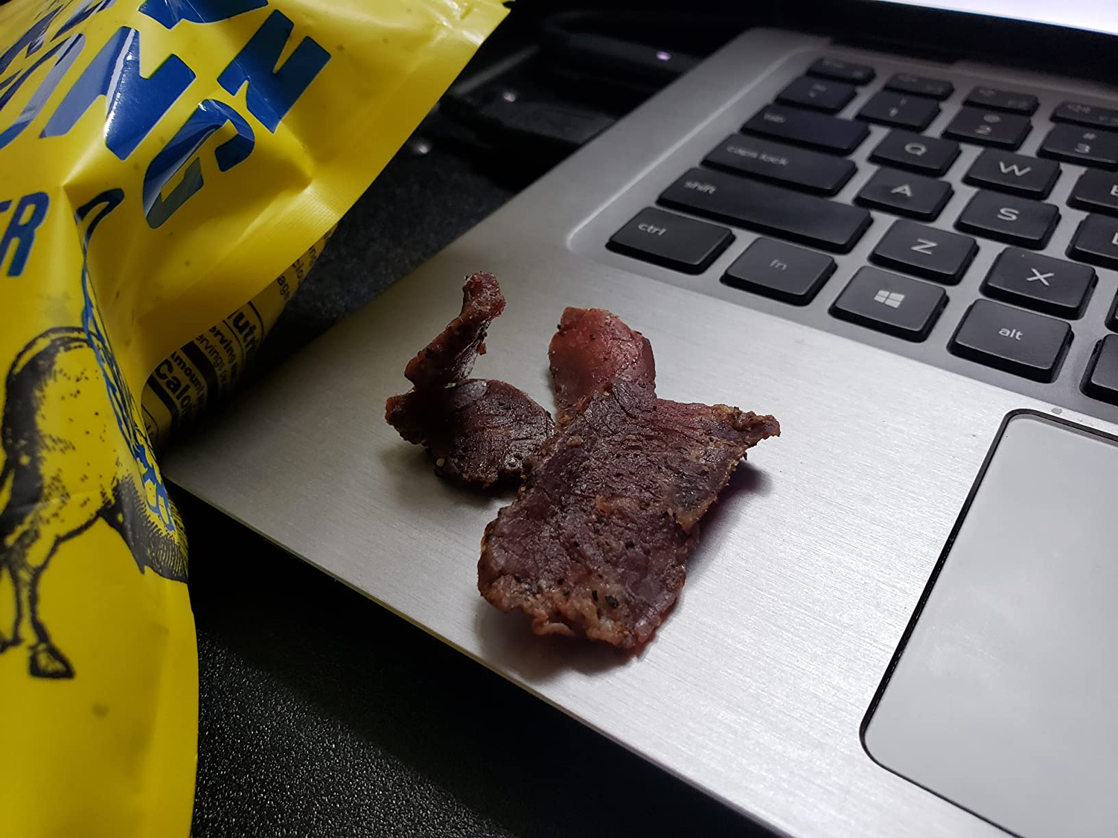 Brooklyn Biltong Beef Jerky Snack Packs (Variety Pack, 2 oz, Pack of 5) - Grass Fed Beef Protein Snacks, 32g Grass Fed Protein Per Pack - Sugar Free, Gluten Free, Paleo, Whole 30, and Keto Snacks customer photo 1