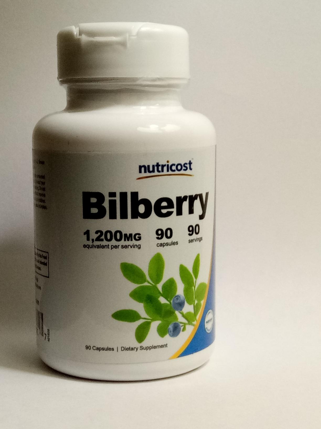 Nutricost Bilberry Extract 90 Capsules for 90 Servings - Vegetarian, Gluten Free and GMO Free customer photo 2
