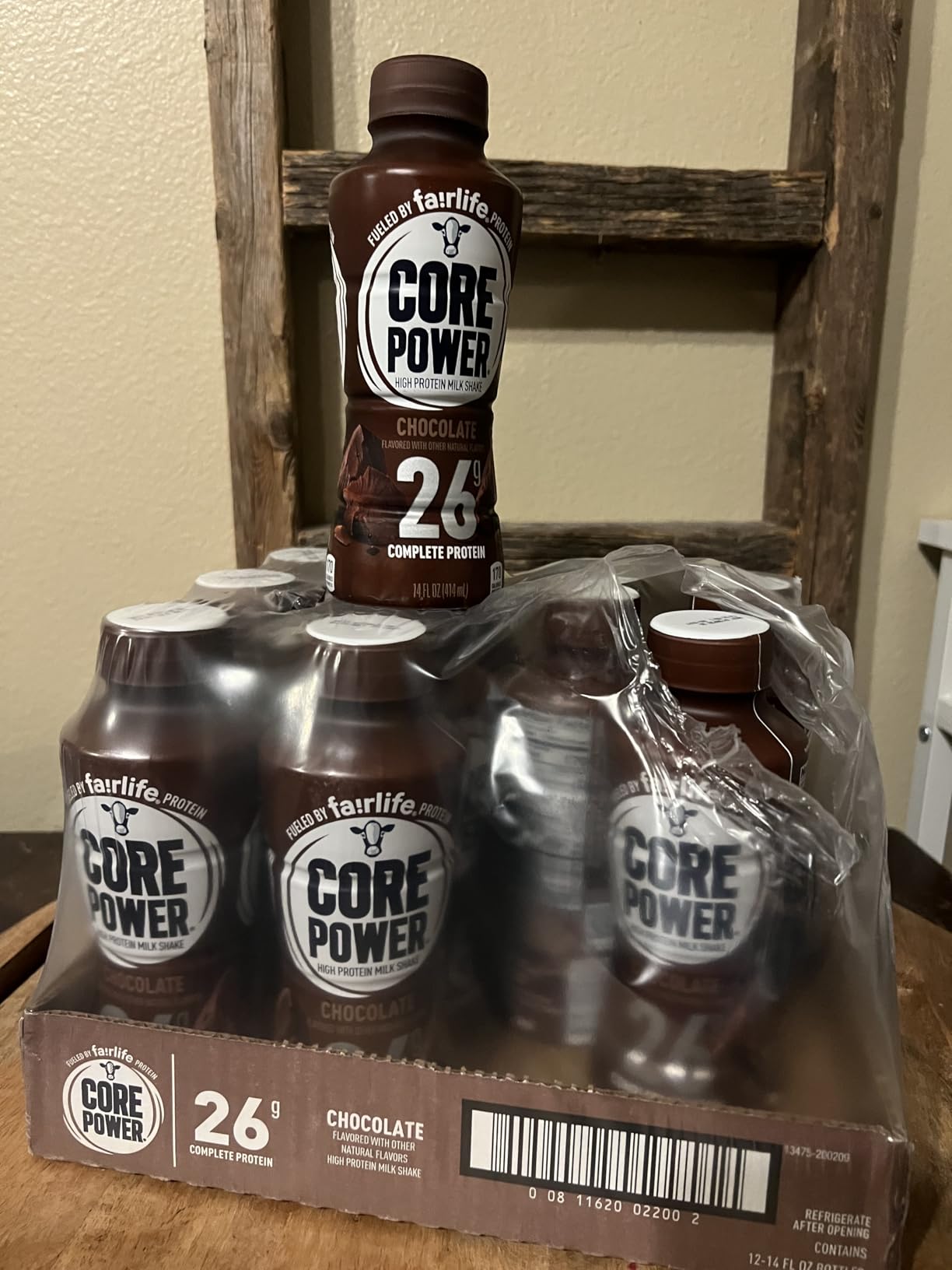 Core Power Fairlife 26g Protein Milk Shakes, Liquid Ready To Drink for Workout Recovery, Chocolate, 14 Fl Oz Bottle (Pack of 12) customer photo 1