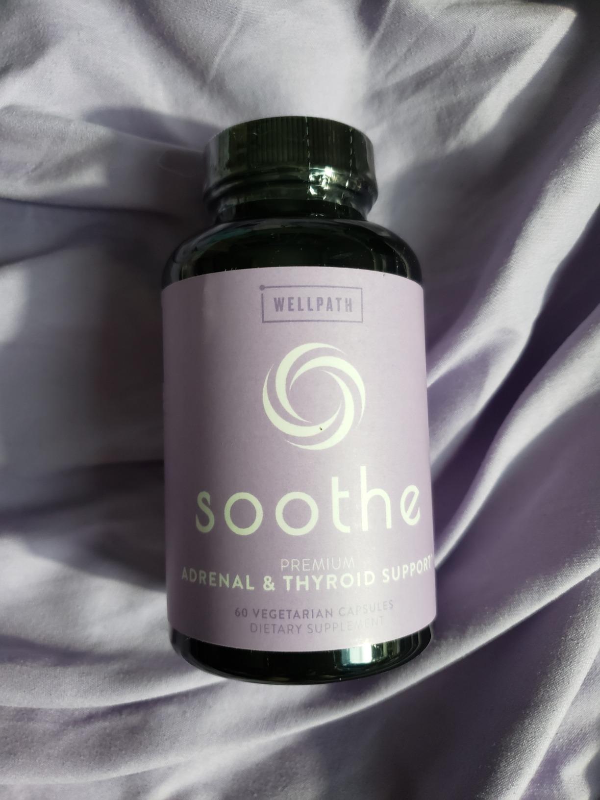 WellPath Soothe Hormone Balance for Women - Thyroid Support for Women - Ashwagandha, Rhodiola, Iodine, Selenium & L-Tyrosine - Mood & Adrenal Support Supplement - Non-GMO, Gluten-Free, 60 Ct customer photo 2