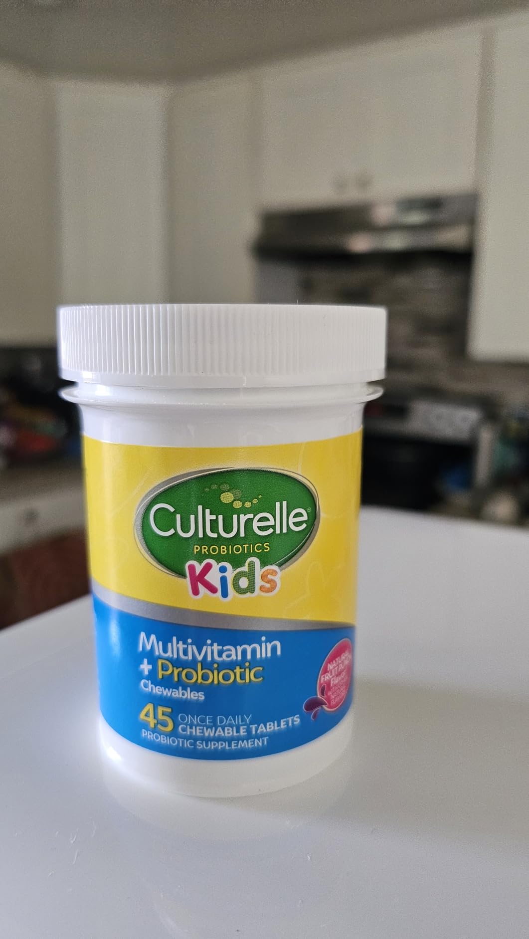 Culturelle Kids Complete Chewable Multivitamin + Probiotic For Kids, Ages 3+, 50 Count, Digestive Health, Oral Health & Immune Support - With 11 Vitamins & Minerals, including Vitamin C, D3 & Zinc customer photo 1
