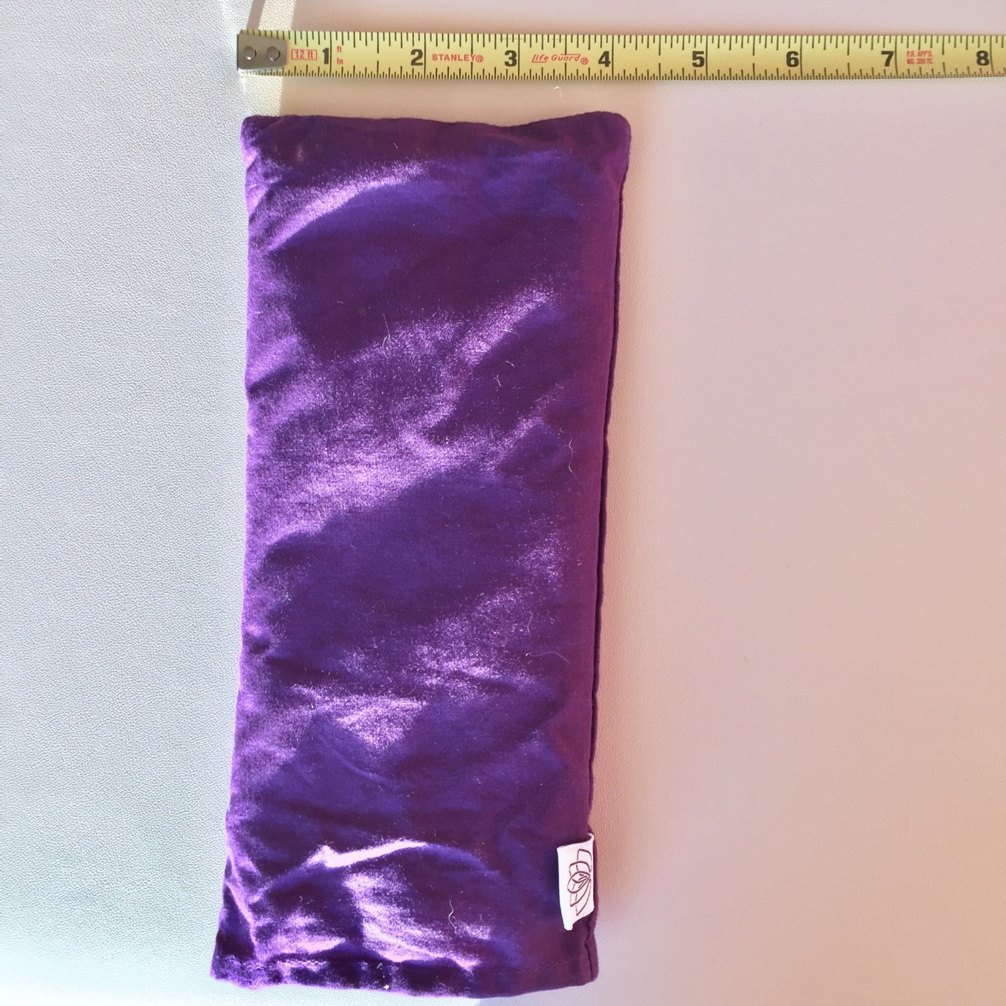 Weighted Lavender Eye Pillow for Women, NOLAVA Includes Free App Meditations, Migraine & Headache Relief, Microwave Hot or Cold Compress, Organic Cotton, French Lavender + Flax Seed, Yoga & Savasana customer photo 1