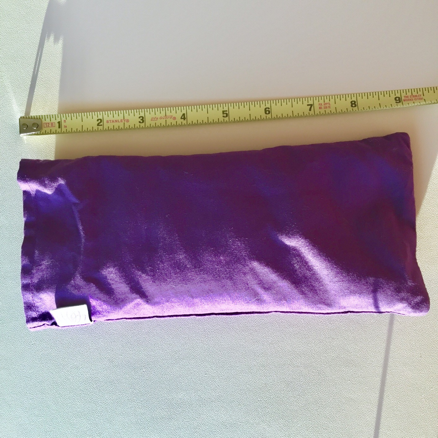 Weighted Lavender Eye Pillow for Women, NOLAVA Includes Free App Meditations, Migraine & Headache Relief, Microwave Hot or Cold Compress, Organic Cotton, French Lavender + Flax Seed, Yoga & Savasana customer photo 2