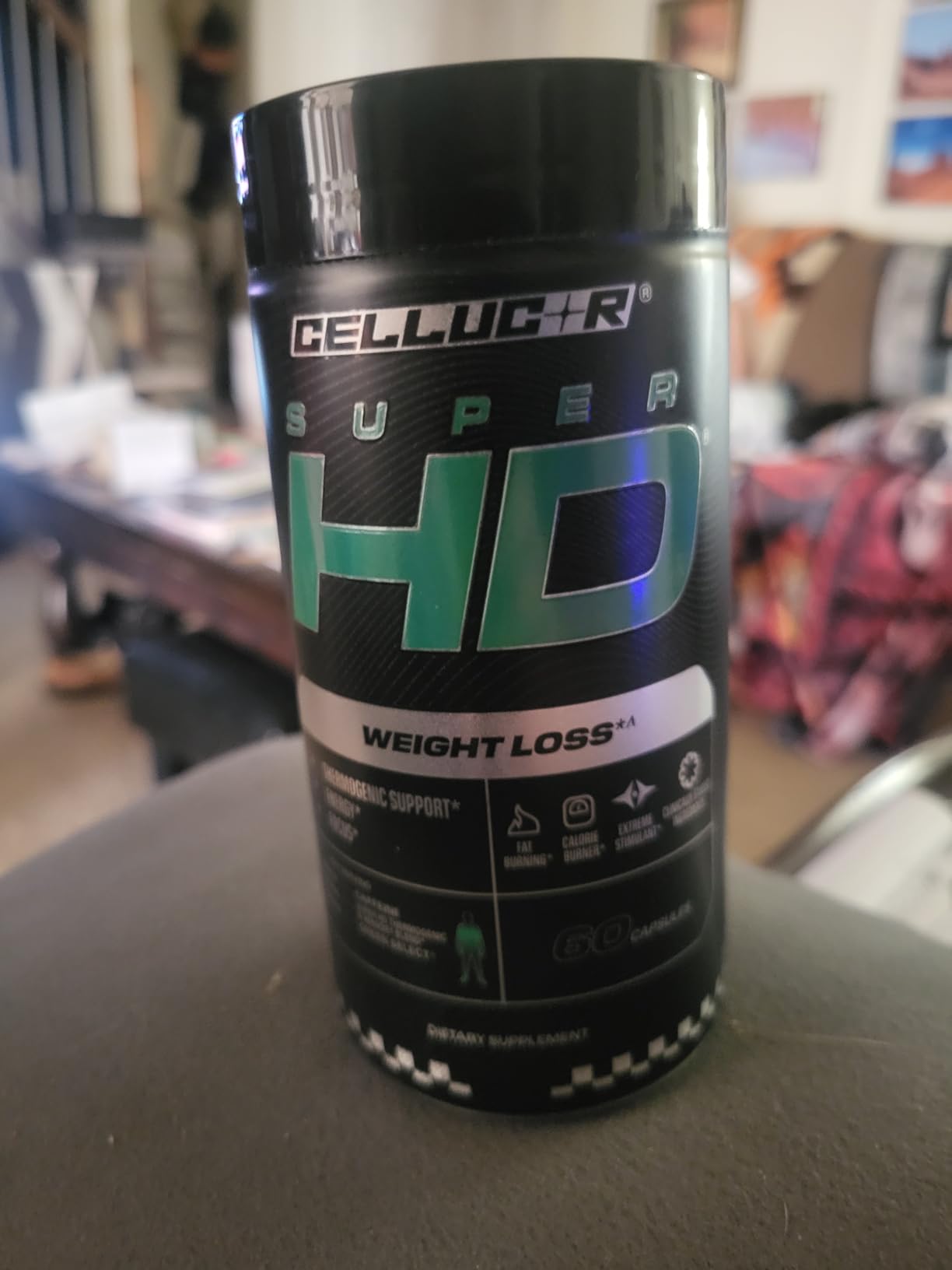 Cellucor SuperHD Thermogenic Fat Burner Weight Loss Supplement, Appetite Suppressant, & Energy Booster Capsimax, Green Tea Extract, 160mg Caffeine & More 60 Capsules (Packaging May Vary) customer photo 1