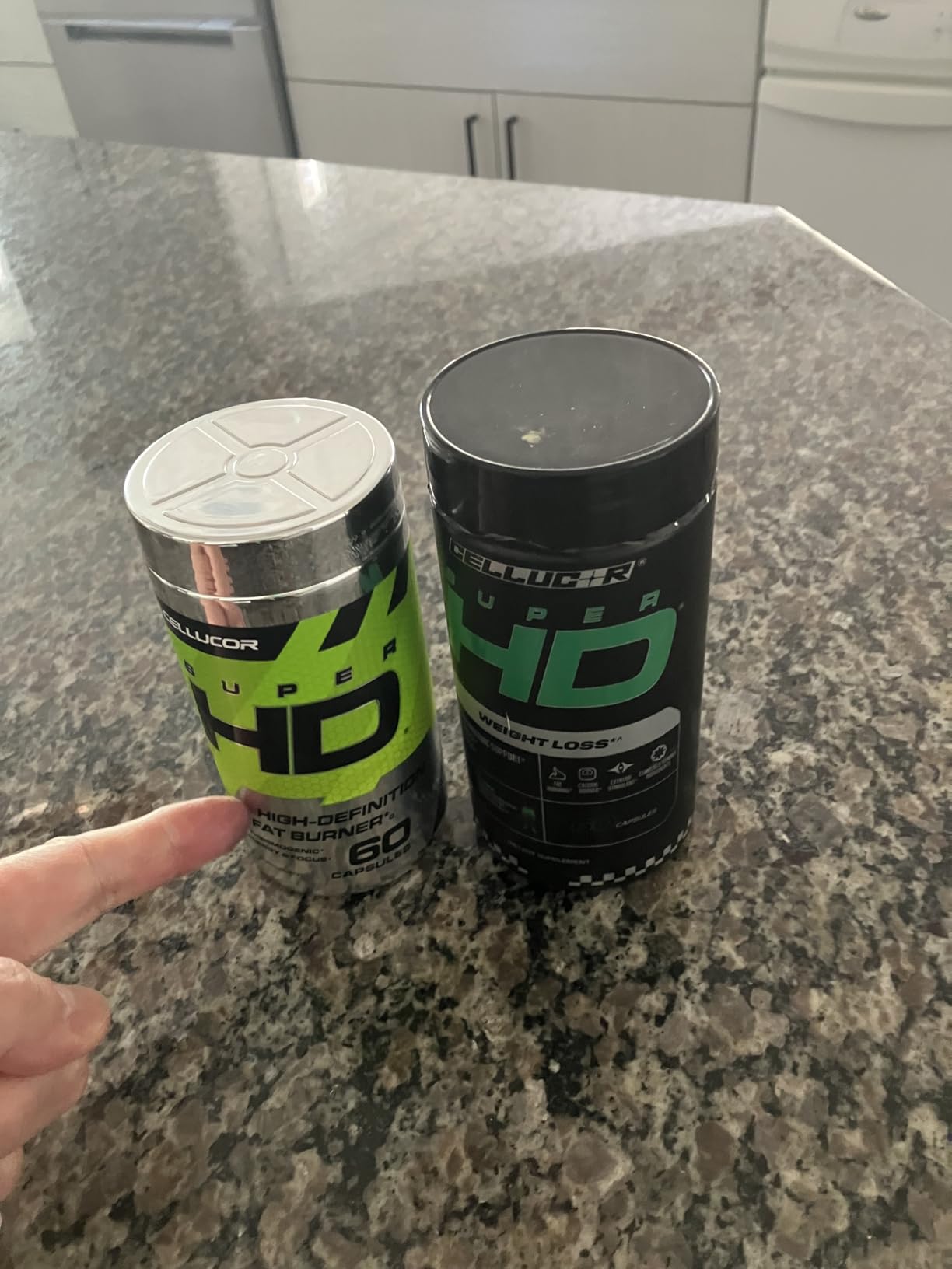 Cellucor SuperHD Thermogenic Fat Burner Weight Loss Supplement, Appetite Suppressant, & Energy Booster Capsimax, Green Tea Extract, 160mg Caffeine & More 60 Capsules (Packaging May Vary) customer photo 2