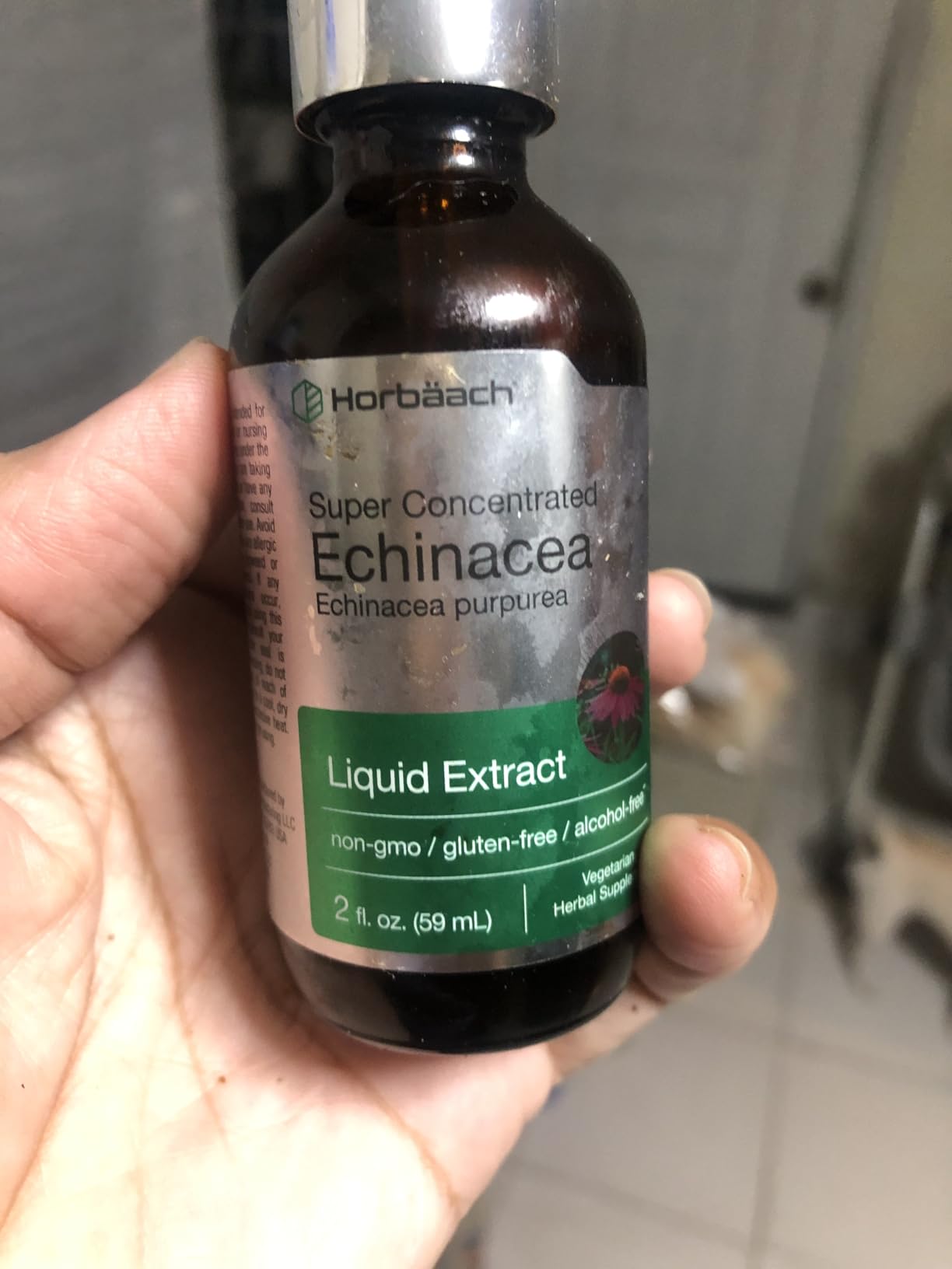 Horbaach Echinacea Drops Herb Tincture | 2 fl oz | Super Concentrated Root Extract | Alcohol Free Liquid | Vegetarian, Non-GMO & Gluten Free Supplement customer photo 1