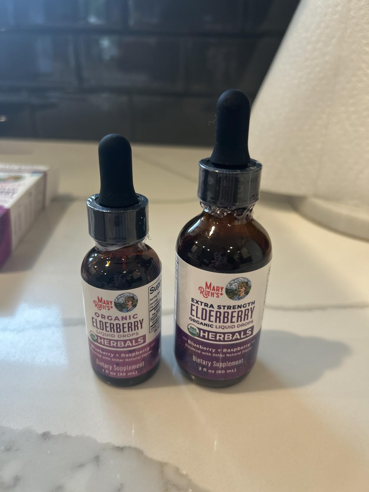 MARYRUTH'S Elderberry Liquid Drops for Adults & Kids | Immune Support | Antioxidant | Overall Wellness | Elder Berry Extract | USDA Organic | Sugar Free | Vegan | Non-GMO | Gluten Free | 1 Fl Oz customer photo 1