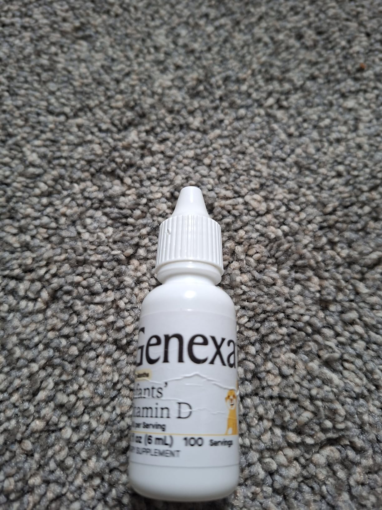 Genexa Infants Vitamin D Liquid Drops for Newborn, Baby & Toddler | Supports Growth & Bone Development | Delicious Organic Vanilla Flavor | Certified Organic, Gluten Free, & Non-GMO | 90 Servings customer photo 1
