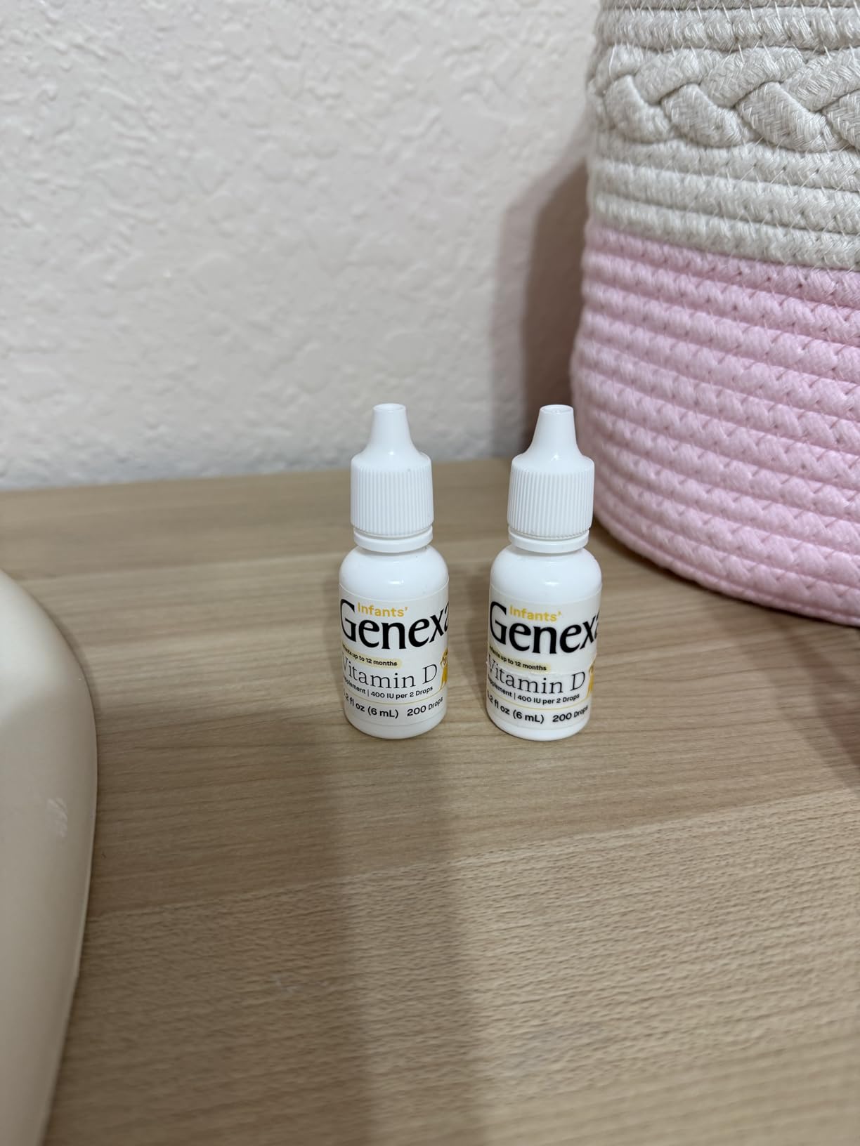 Genexa Infants Vitamin D Liquid Drops for Newborn, Baby & Toddler | Supports Growth & Bone Development | Delicious Organic Vanilla Flavor | Certified Organic, Gluten Free, & Non-GMO | 90 Servings customer photo 2