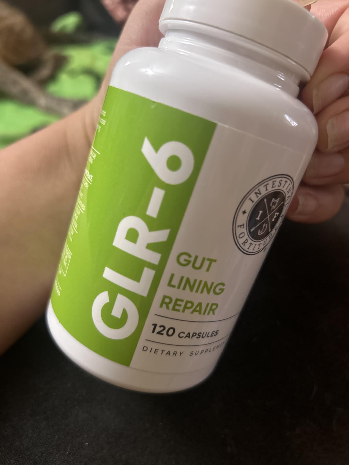 Intestinal Fortitude GLR-6 Gut Health Supplement for Women and Men, 120 Capsules, Gut Lining Support Formula with L-Glutamine, N-Acetyl D-Glucosamine, Slippery Elm, DGL Licorice and Marshmallow Root customer photo 1