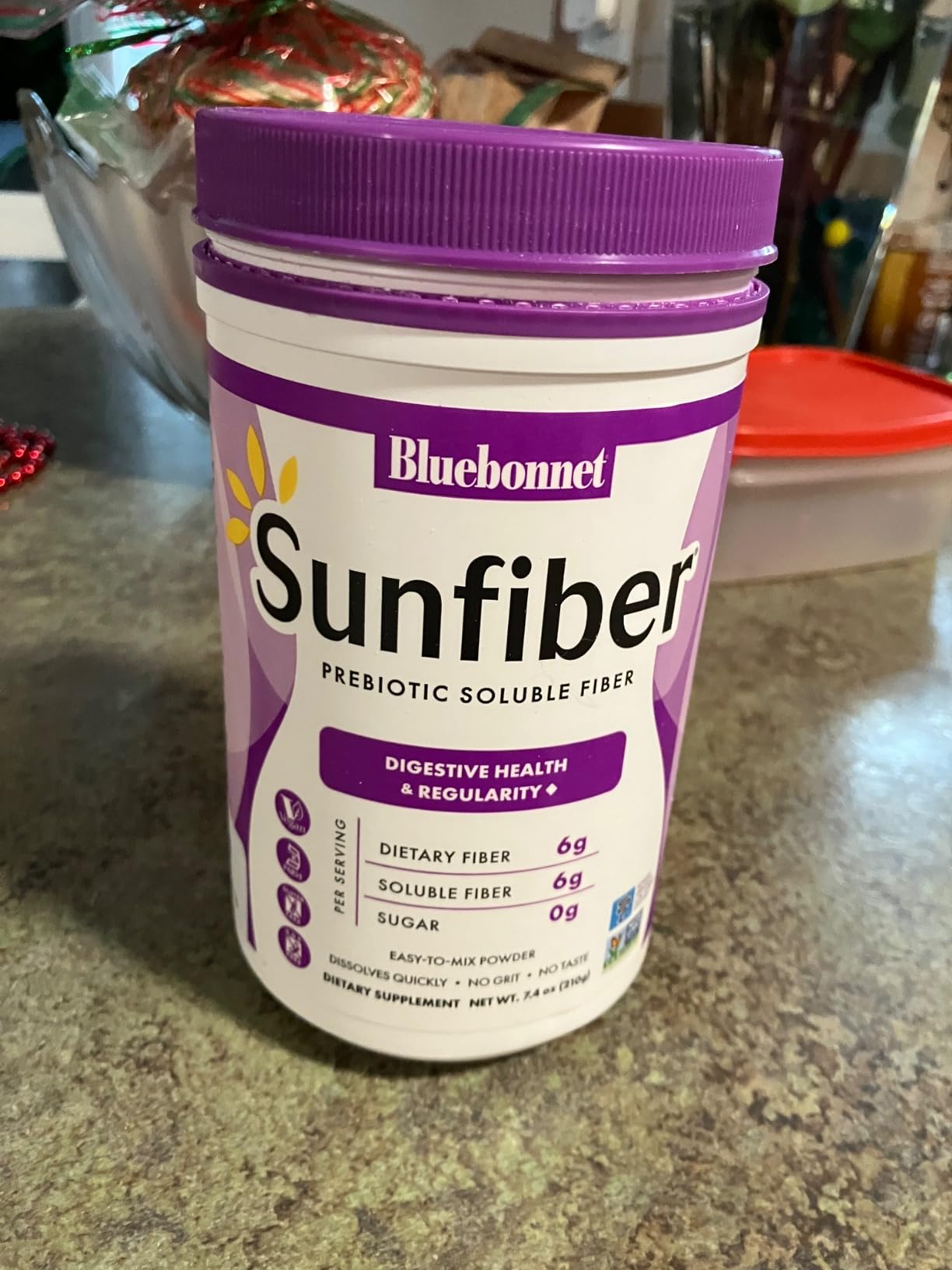 Natural Factors Organic Low FODMAP Reliefiber Powder - Digestive Health Support Supplement with Dietary & Soluble Fiber - Gut Health Support Aids Mild Bloating - Unflavored, 5.3 oz (30 Servings) customer photo 2