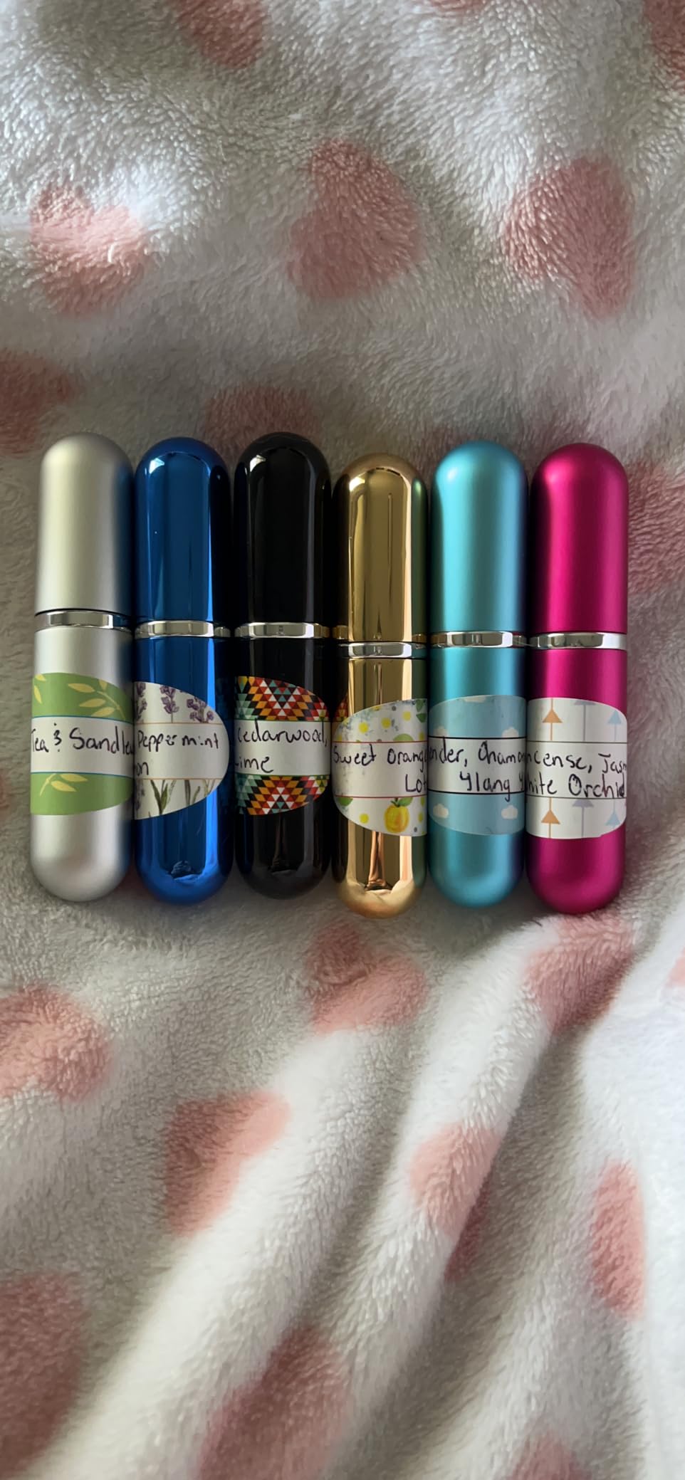 6 Pack Refillable Blank Aluminum Nasal Stick for Essential Oil, Portable & Reusable Nasal Inhaler w/ 24 Cotton Wicks, Personalized Aromatherapy inhaler for Clarity and Focus, Perfect for Travel & Work customer photo 2