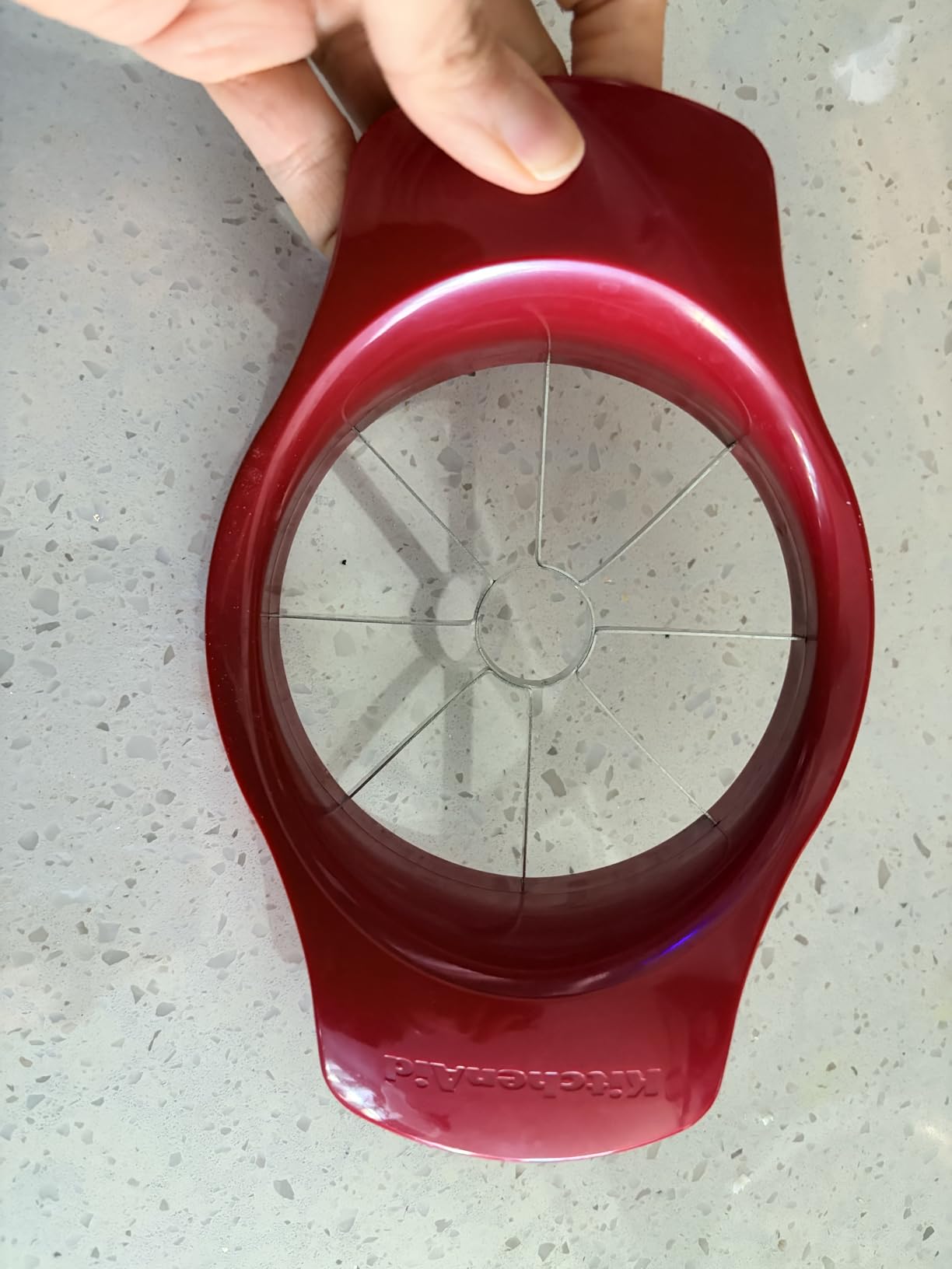 KitchenAid KE305OHERA Classic Fruit Slicer, Red customer photo 2