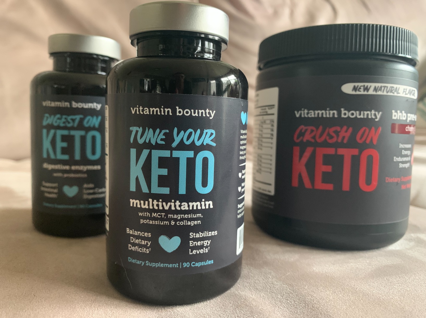 Vitamin Bounty Tune Your Keto Multivitamin with Magnesium & Potassium - Daily Supplements for Men & Women on Keto Diet - Energy & Cramp Relief - Ketosis Support - GLP-1 Support - 90 Capsules customer photo 1