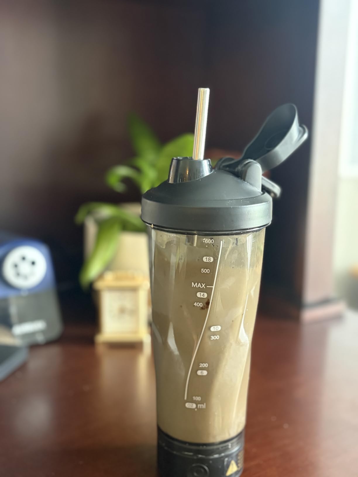 VOLTRX Premium Electric Protein Shaker Bottle, Made with Tritan - BPA Free - 24 oz Vortex Portable Mixer Cup/USB Rechargeable Shaker Cups for Protein Shakes customer photo 2