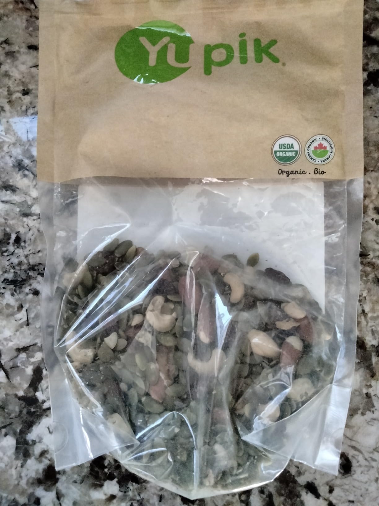 Yupik Organic Protein Boost Trail Mix, 2.2 Lb, A Mix Of Cashews, Almonds, Pumpkin Seeds, Walnut, Cranberries customer photo 1